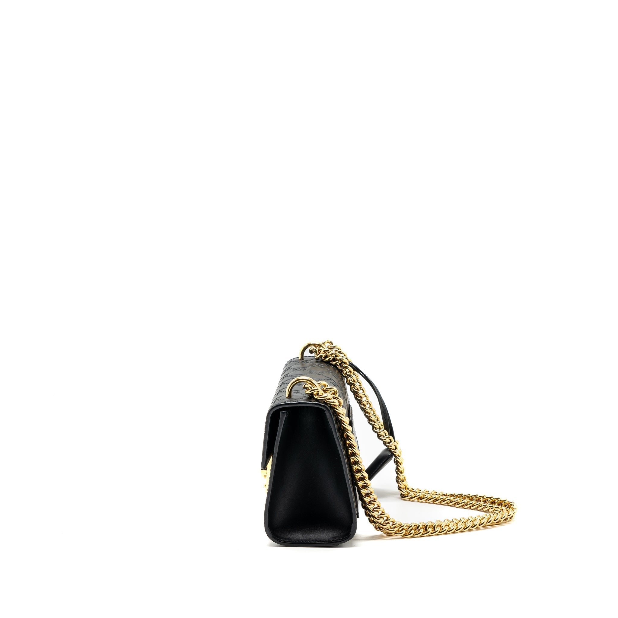gucci-small-padlock-chain-bag-calfskin-black-ghw