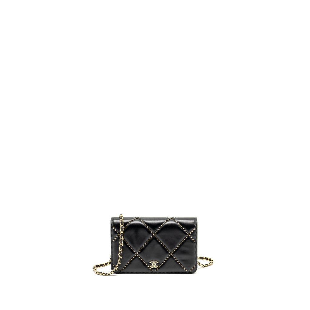 chanel-quilted-wallet-on-chain-shiny-calfskin-black-ghw-microchip-copy