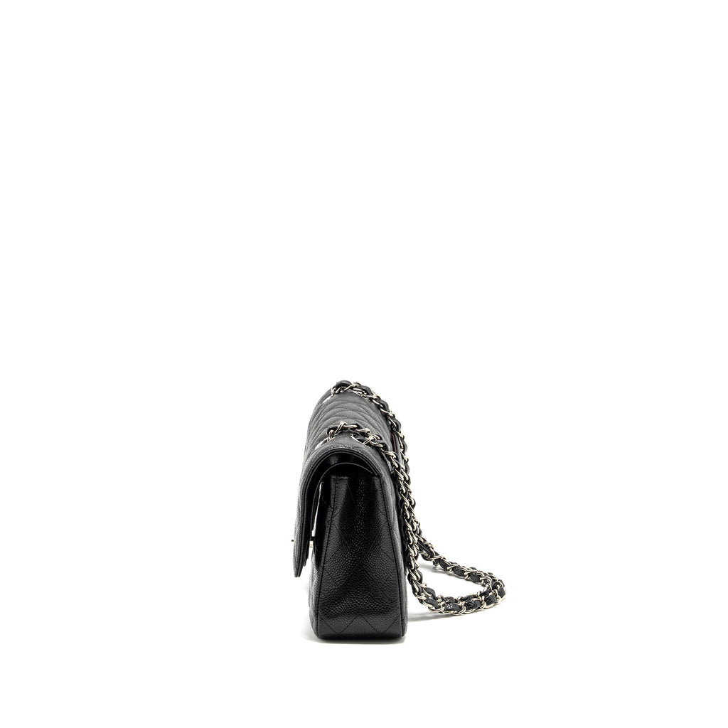 chanel-medium-classic-double-flap-bag-caviar-black-shw-10