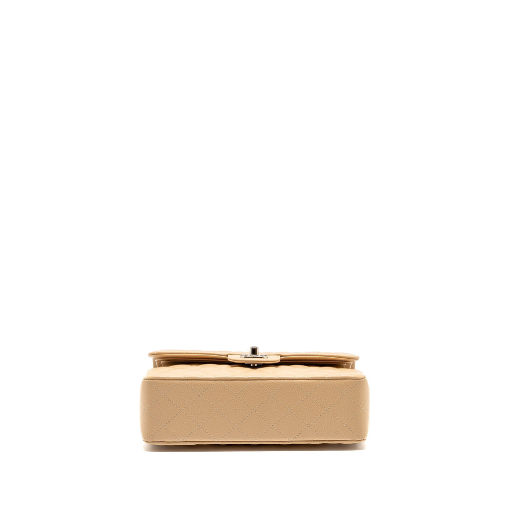 chanel-small-classic-double-flap-bag-caviar-beige-shw-microchip-copy