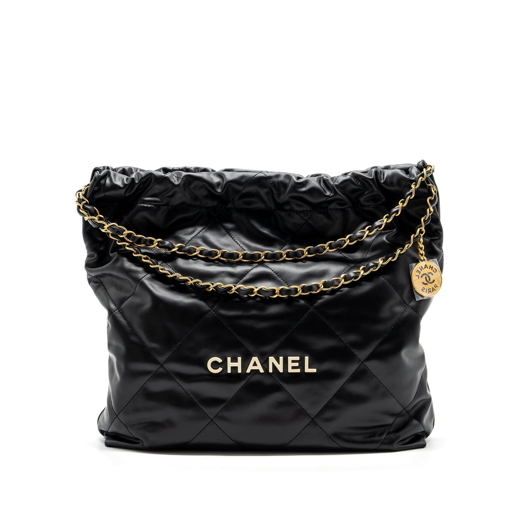 chanel-medium-22-bag-white-letter-calfskin-black-ghwmicrochip