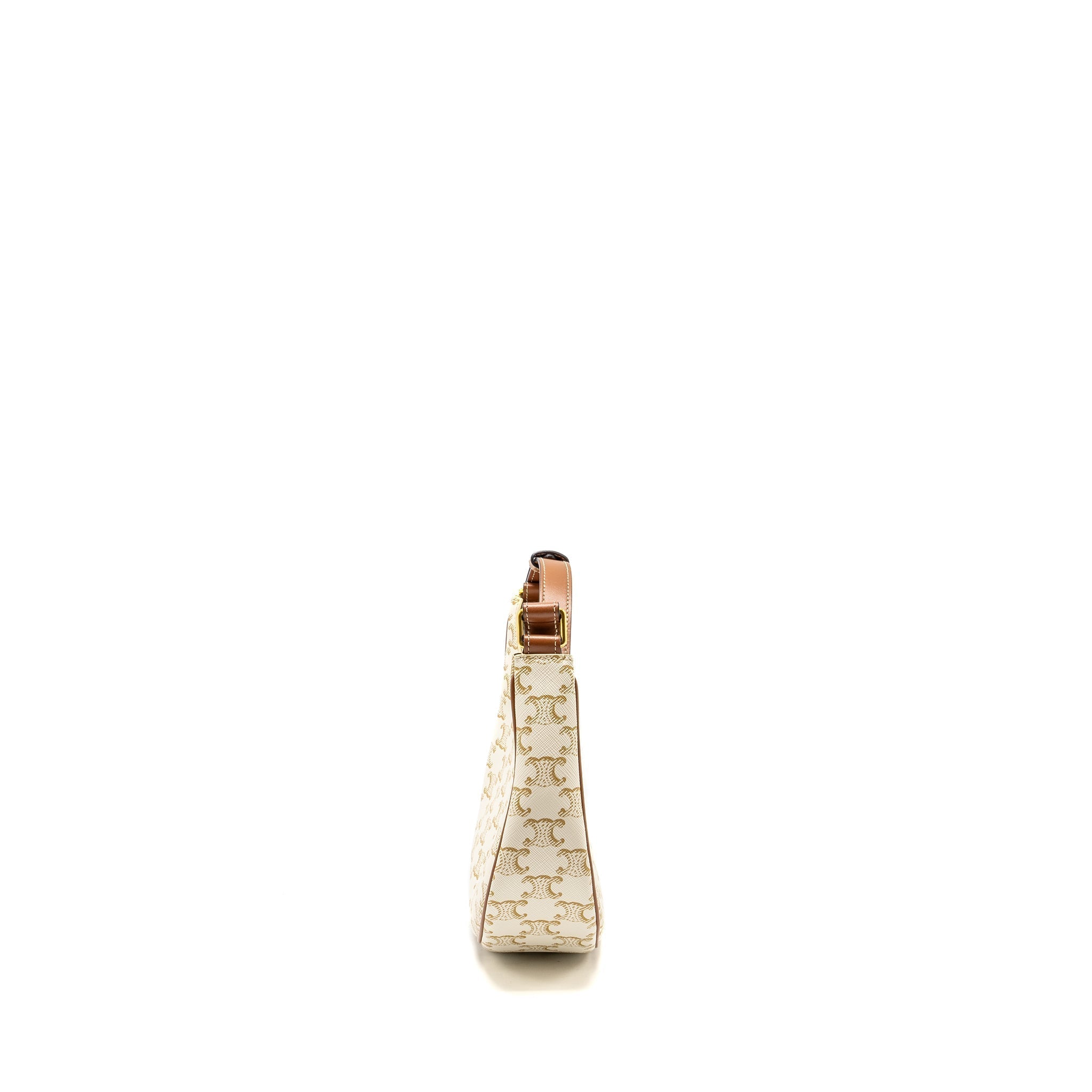 celine-ava-bag-triomphe-canvas-calfskin-white-brown-ghw-copy-1
