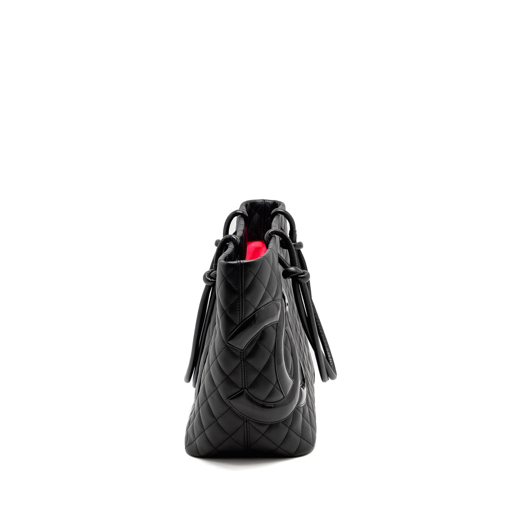 chanel-cambon-ligne-tote-bag-leather-black-shw