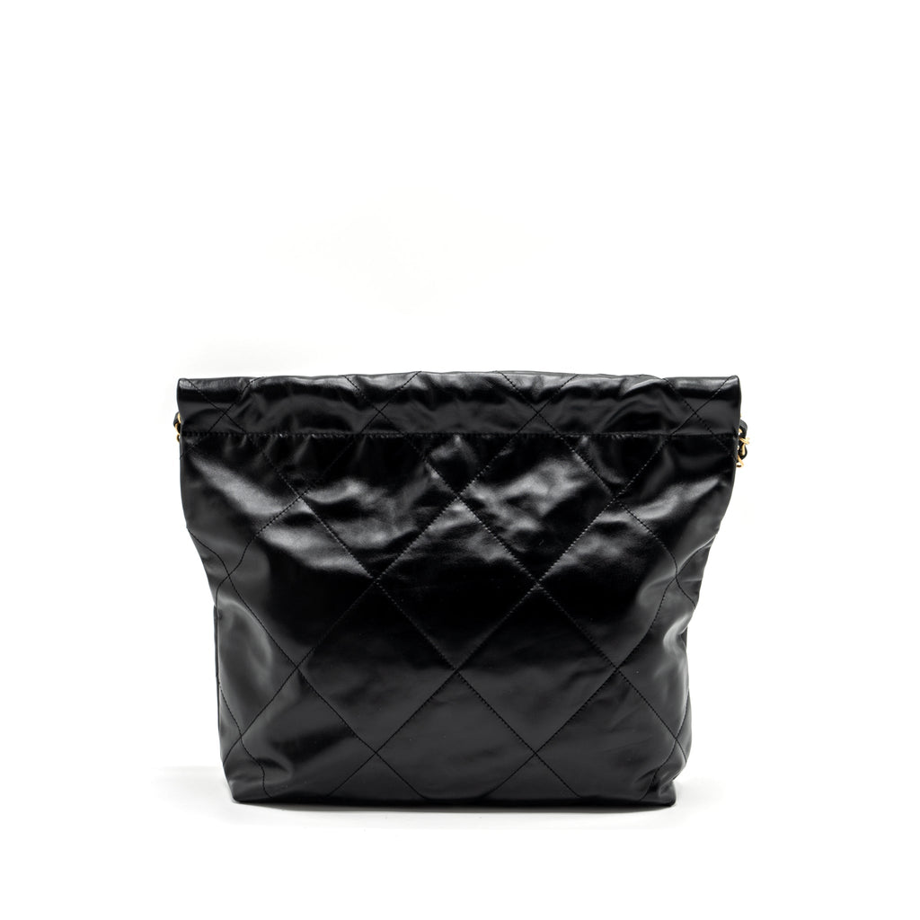 chanel-small-22-bag-gold-letter-shiny-calfskin-black-ghwmicrochip