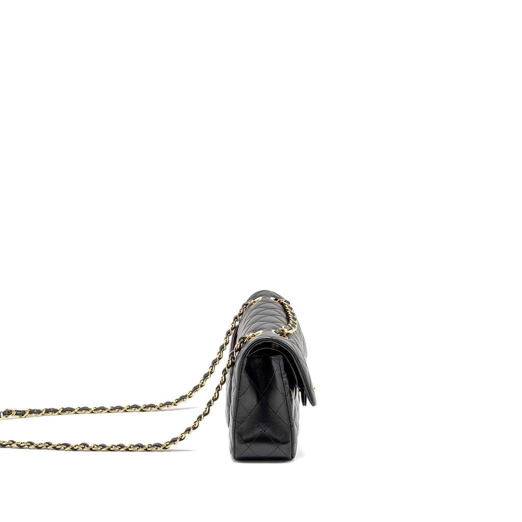 chanel-small-classic-double-flap-bag-lambskin-black-ghwmicrochip