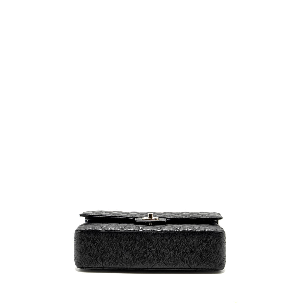 chanel-medium-classic-double-flap-bag-caviar-black-shw-10