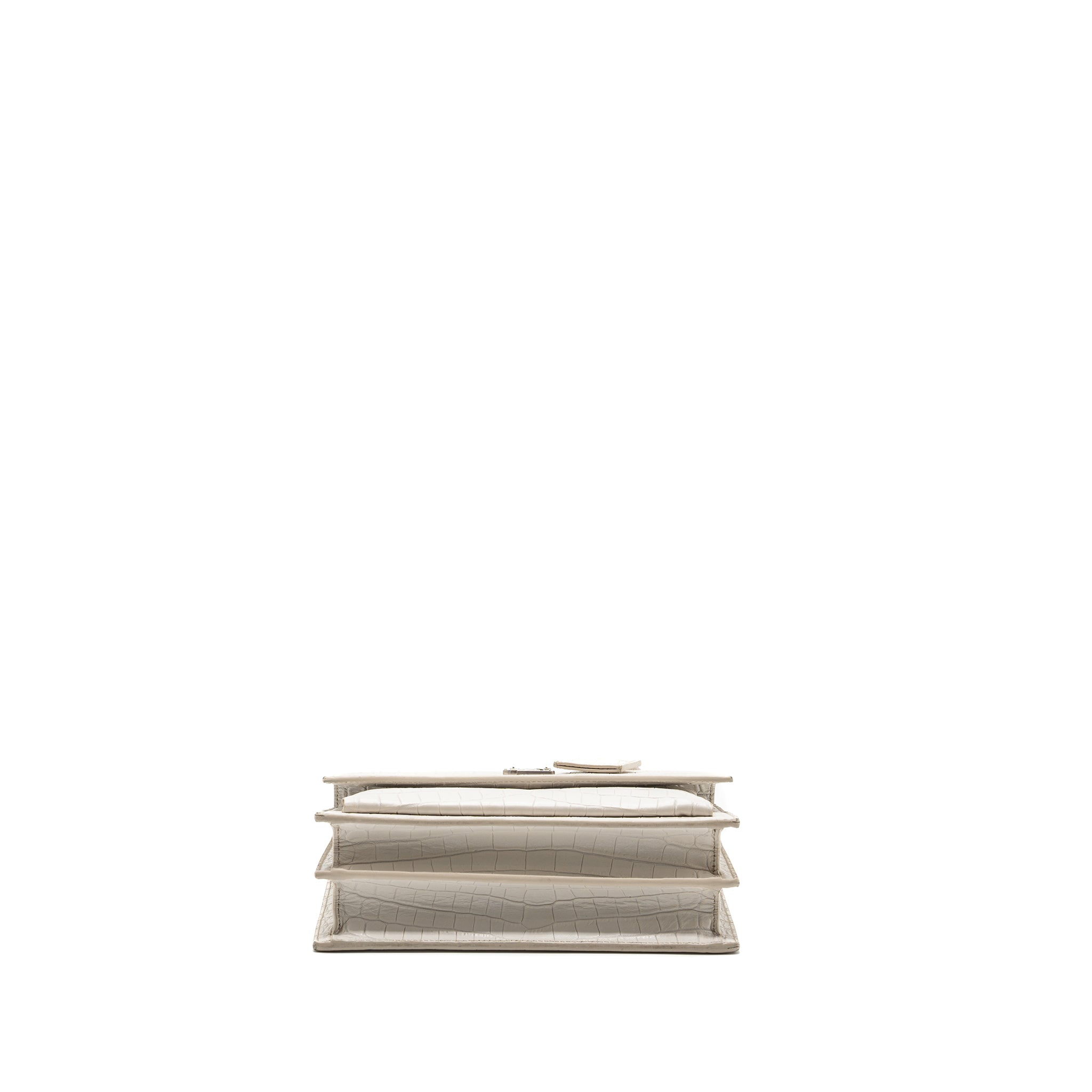 saint-laurent-ysl-sunset-bag-crocodile-embossed-white-shw