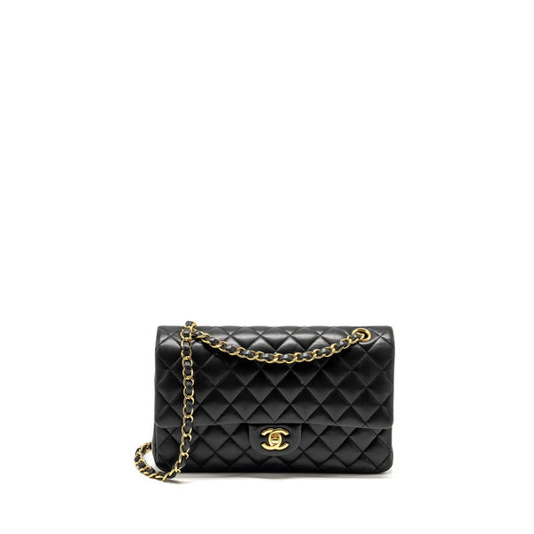chanel-medium-classic-double-flap-bag-lambskin-black-ghw-7
