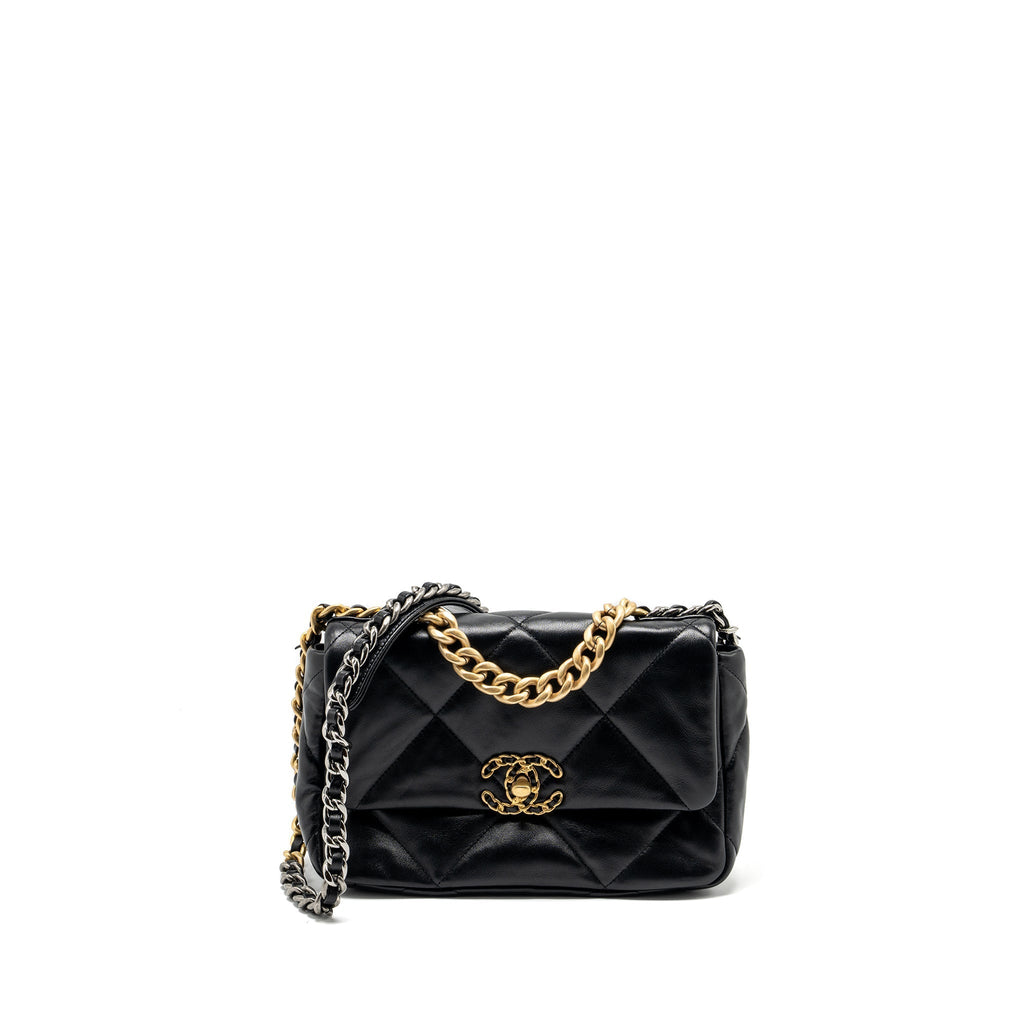 chanel-small-19-bag-lambskin-black-multicolour-hardware-microchip-5