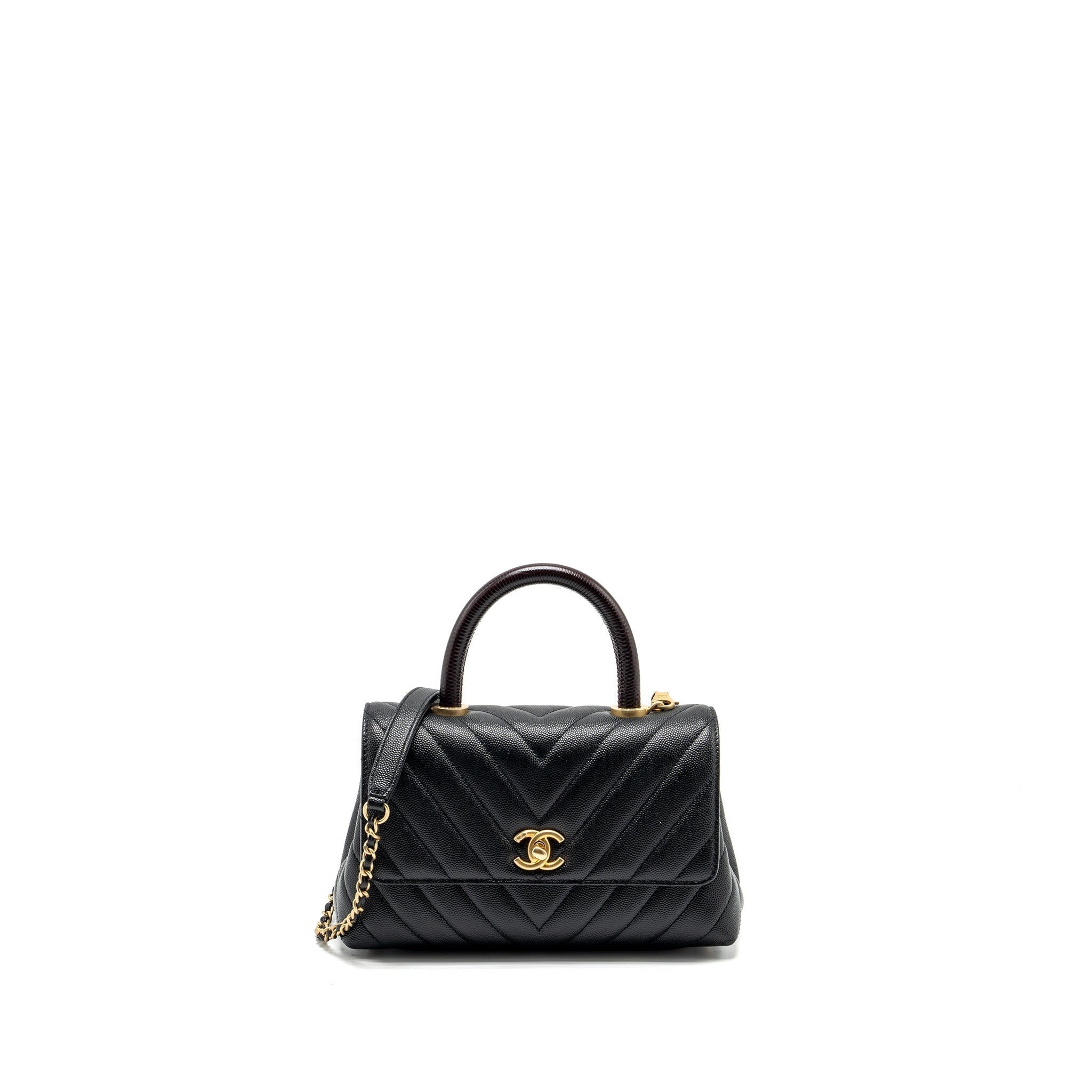 chanel-small-coco-handle-chevron-caviar-with-lizard-embossed-handle-black-ghw-copy