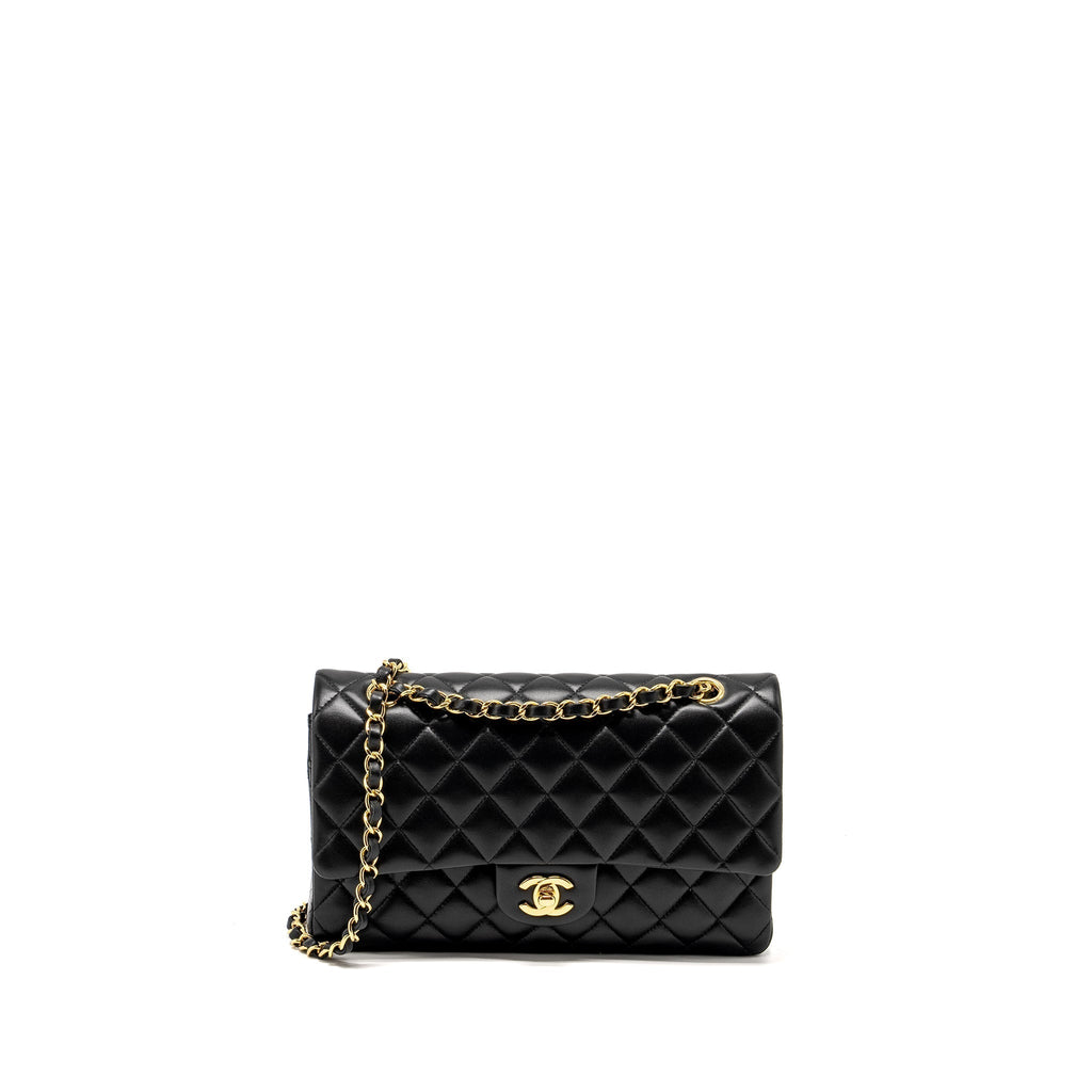 chanel-medium-classic-double-flap-bag-lambskin-black-ghw-8