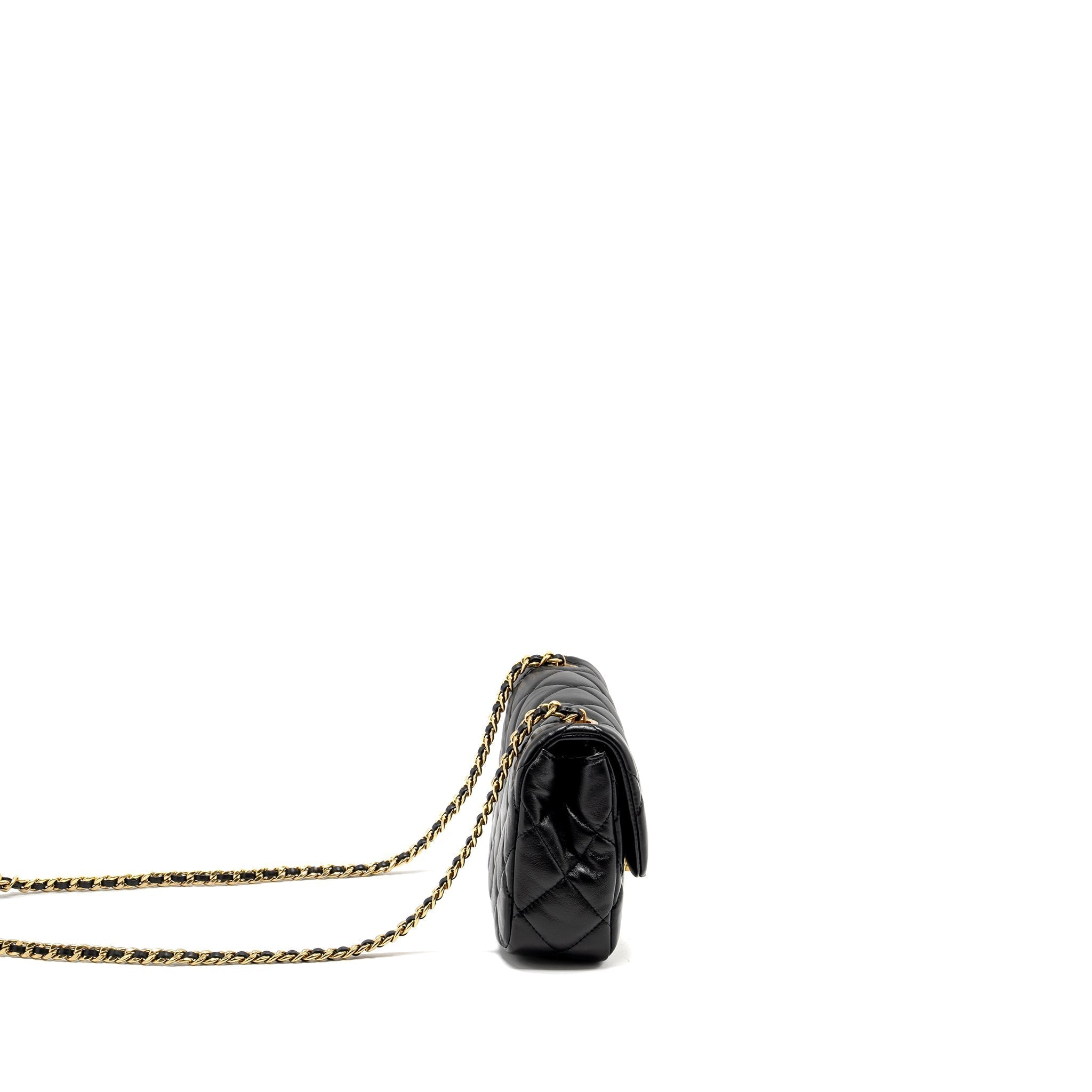 chanel-22b-mini-flap-bag-lambskin-black-ghw-microchip