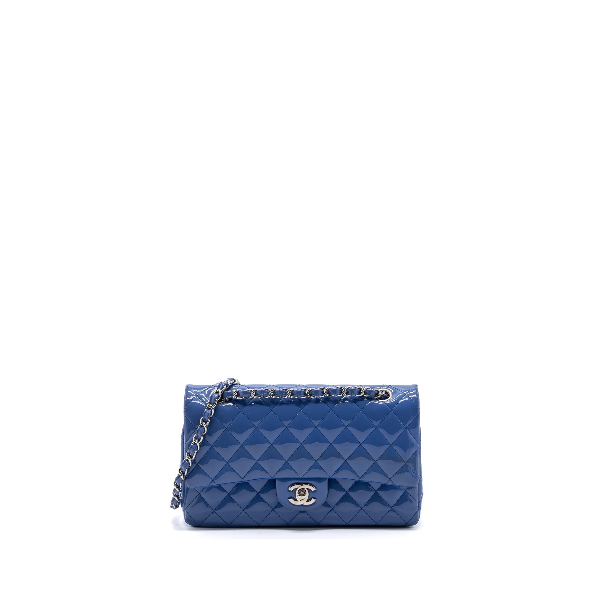chanel-medium-class-double-flap-bag-patent-calfskin-light-blue-shw