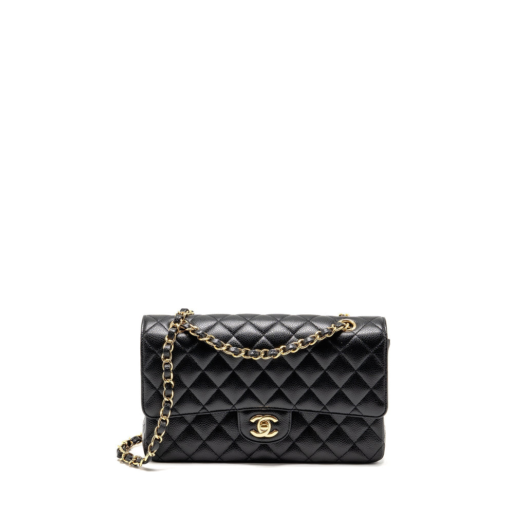 chanel-medium-classic-double-flap-bag-caviar-black-lghw