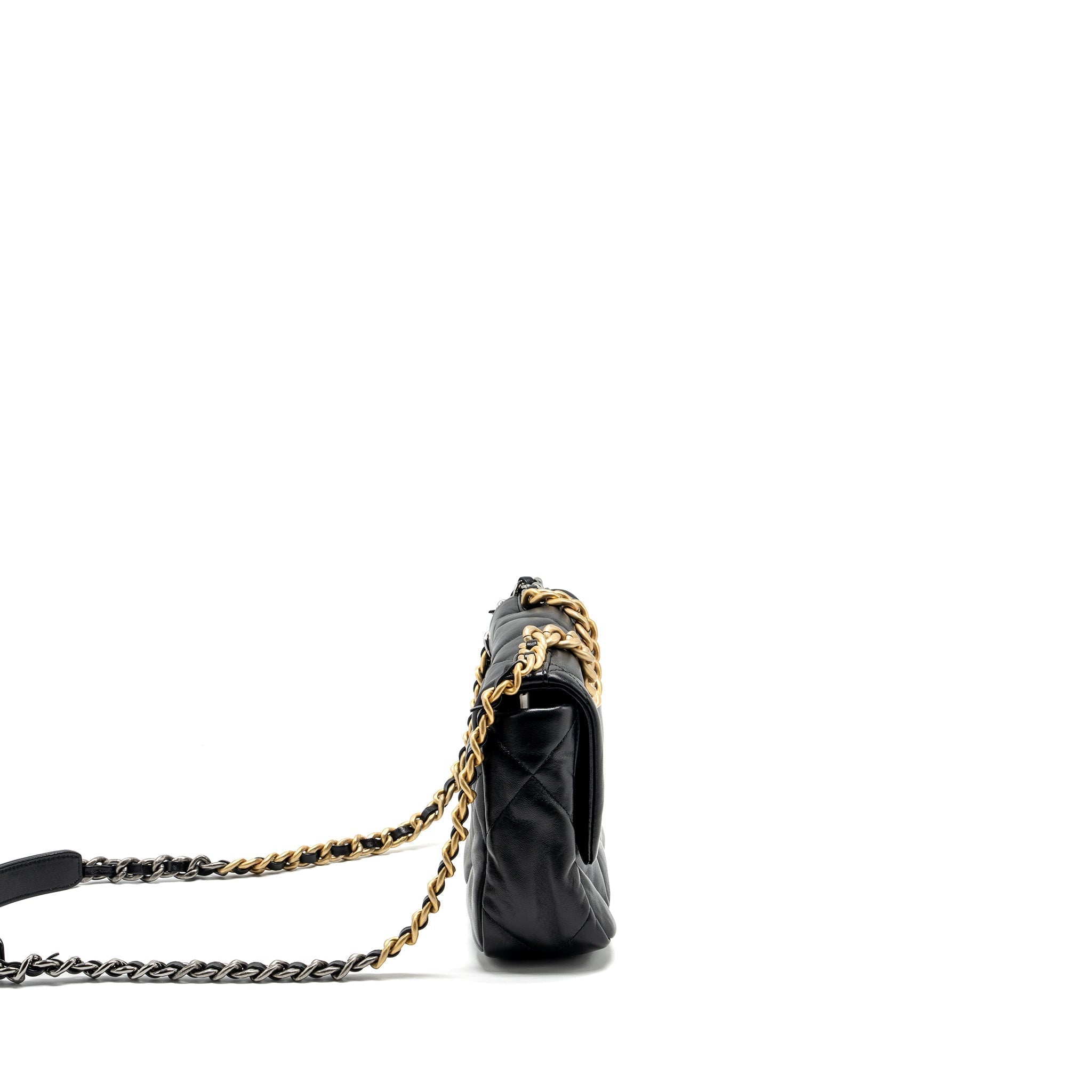 chanel-small-19-bag-lambskin-black-multicolour-hardware-microchip-5