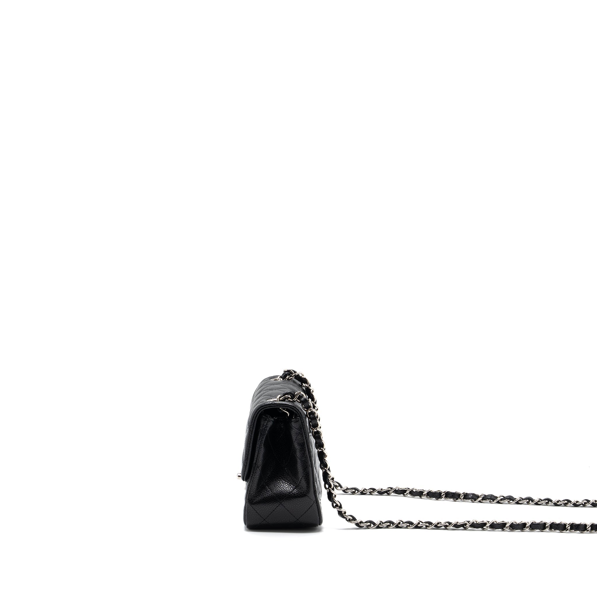 chanel-classic-mini-square-flap-bag-caviar-shw