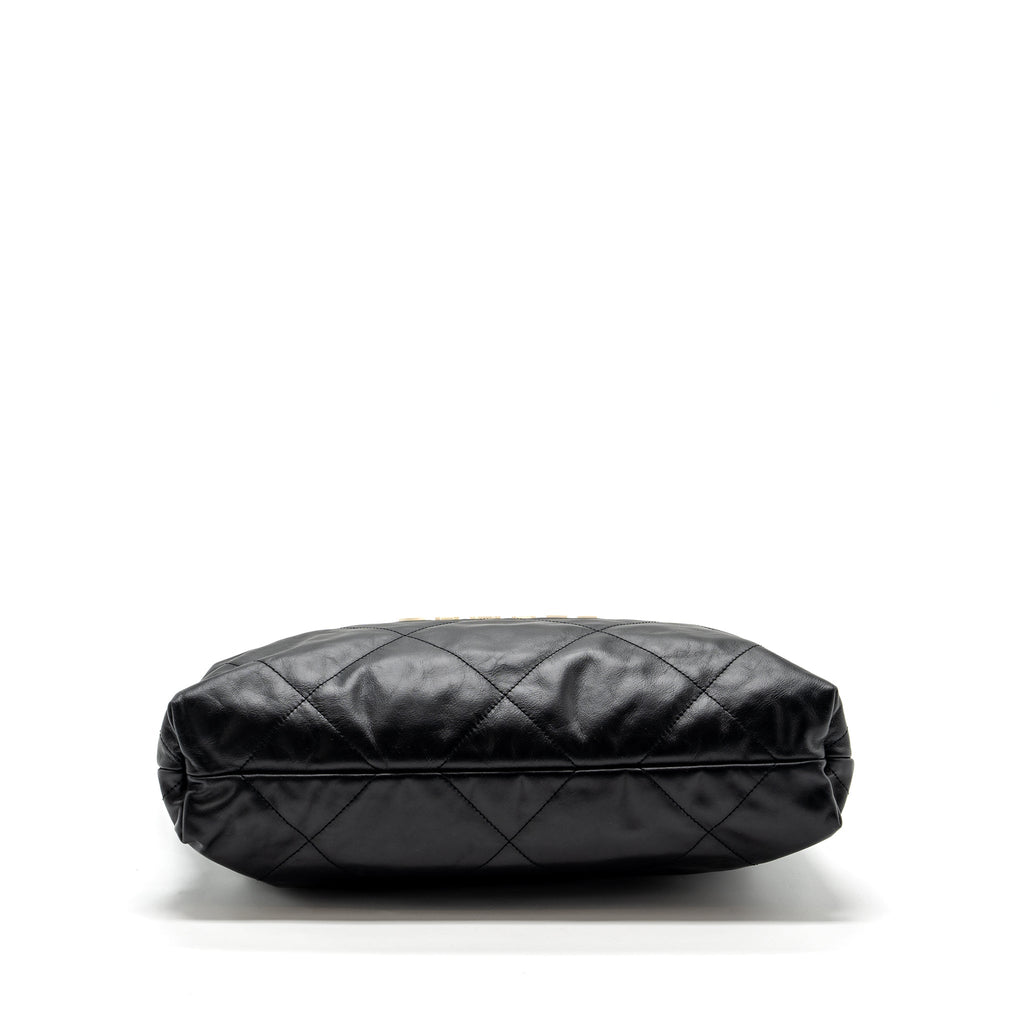 chanel-medium-22-bag-calfskin-leather-black-ghw-microchip-copy