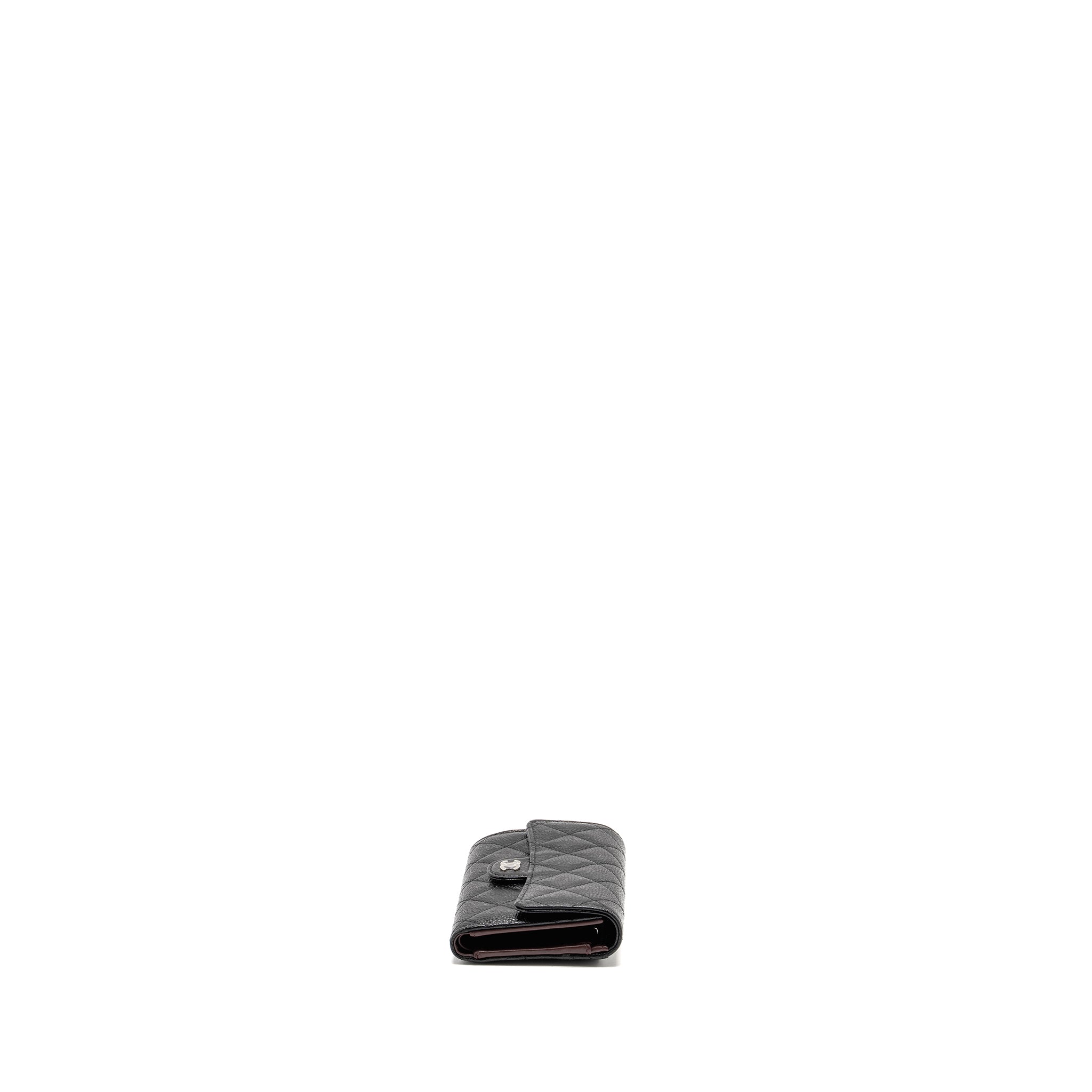 chanel-classic-flap-wallet-caviar-black-shw