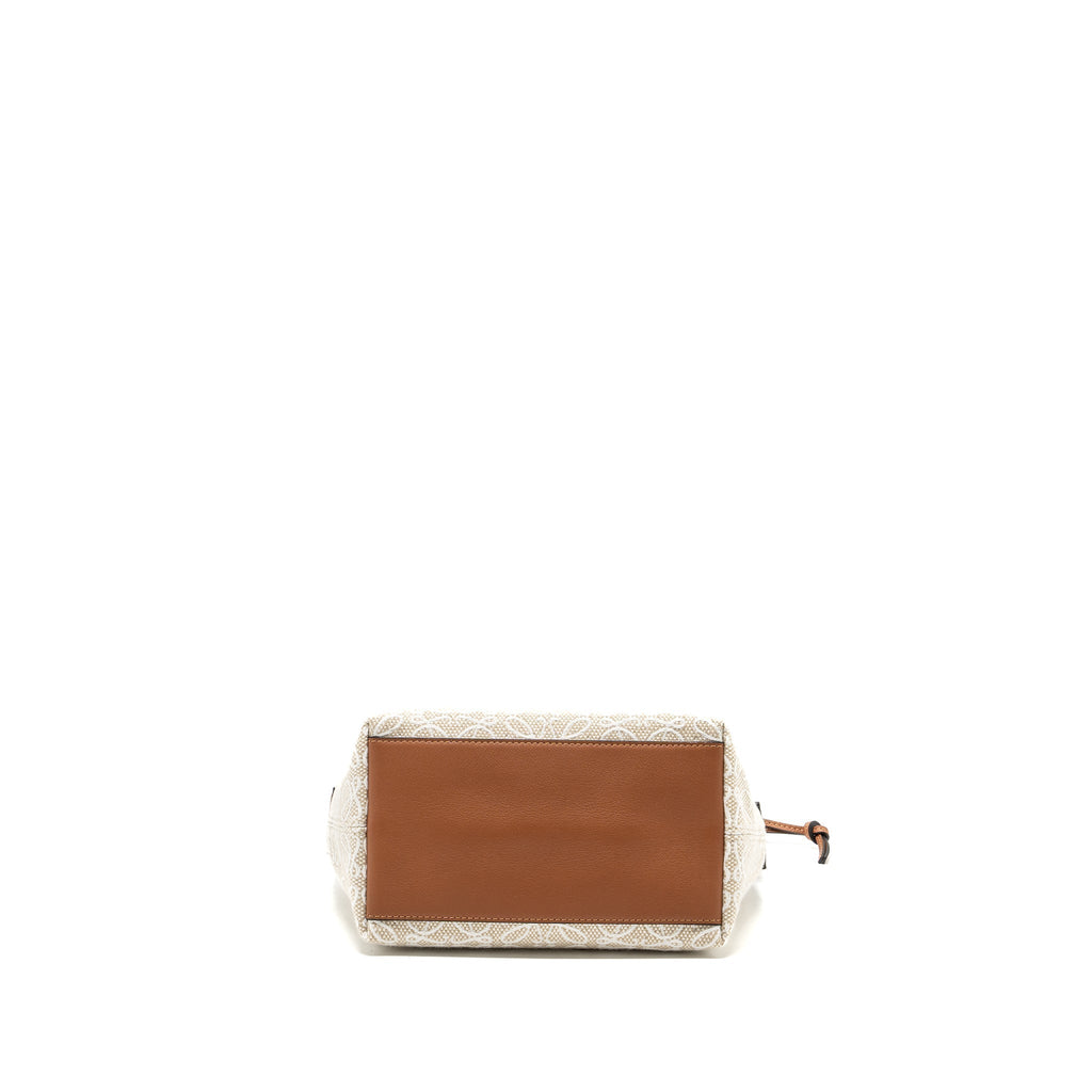 loewe-small-cubi-bag-anagram-jacquard-canvas-calfskin-leather-beige-tan-ghw