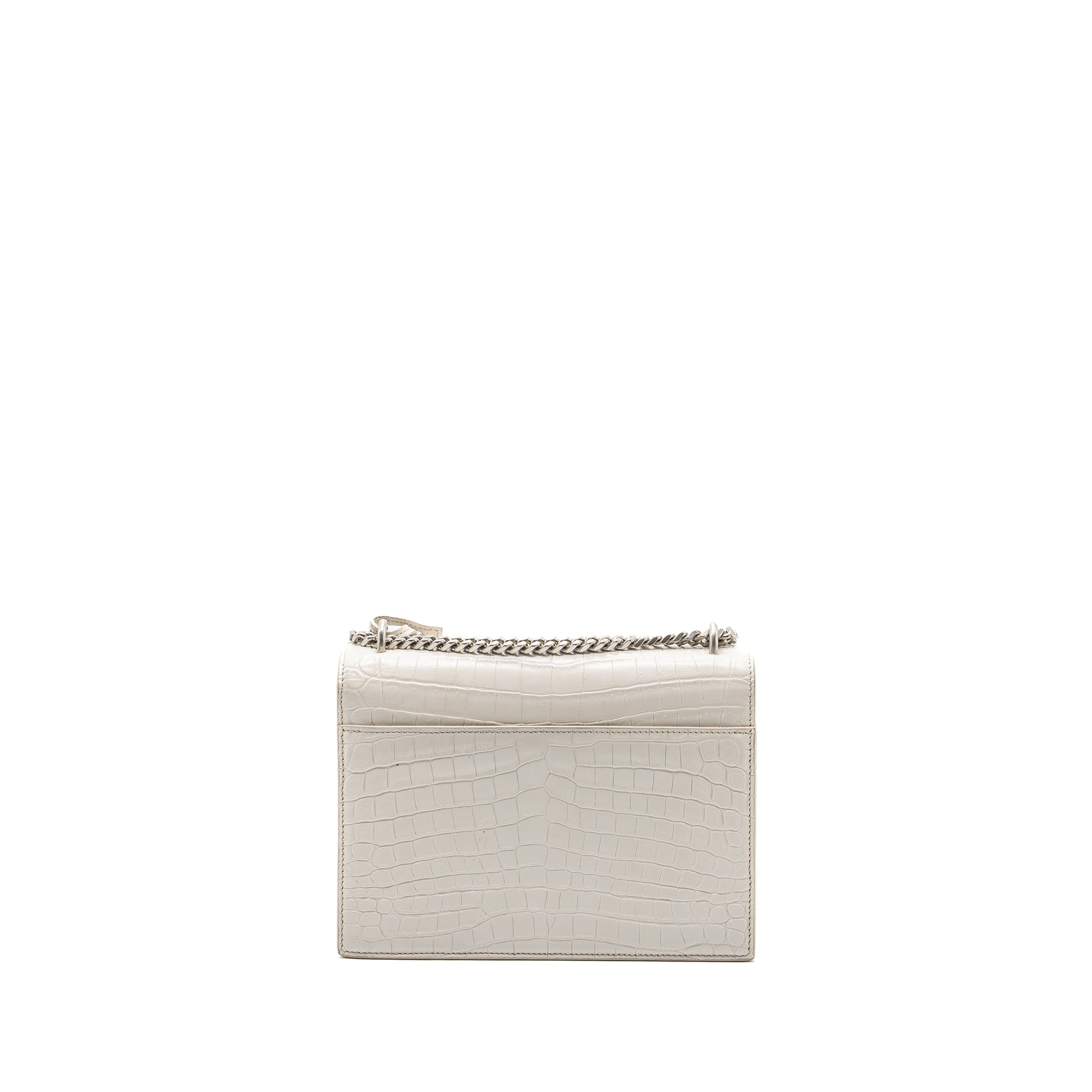 saint-laurent-ysl-sunset-bag-crocodile-embossed-white-shw
