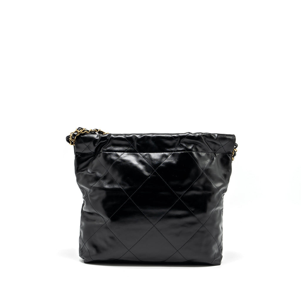 chanel-small-22-bag-gold-letter-shiny-calfskin-black-ghw-microchip-copy