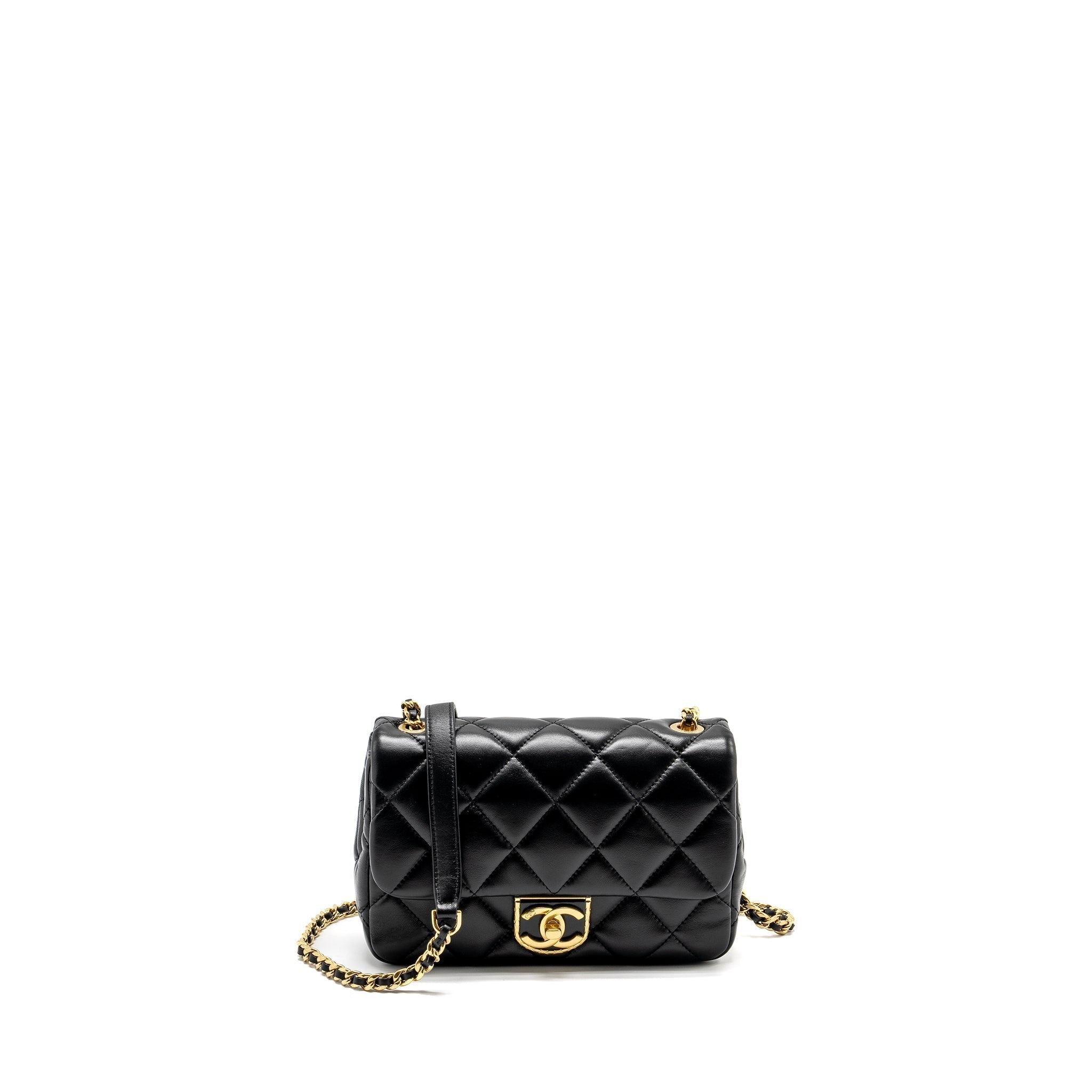chanel-22b-mini-flap-bag-lambskin-black-ghw-microchip