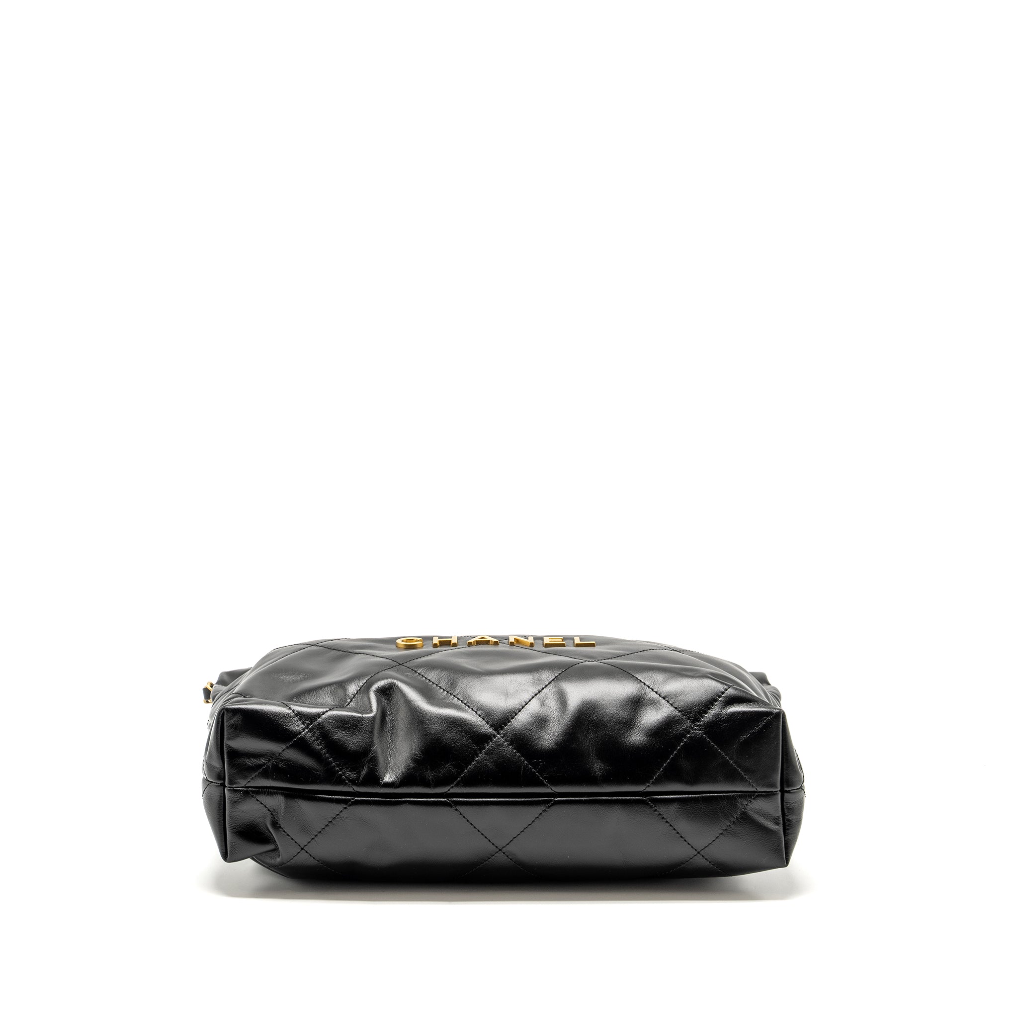 chanel-small-22-bag-shiny-calfskin-black-ghw-microchip-copy-1