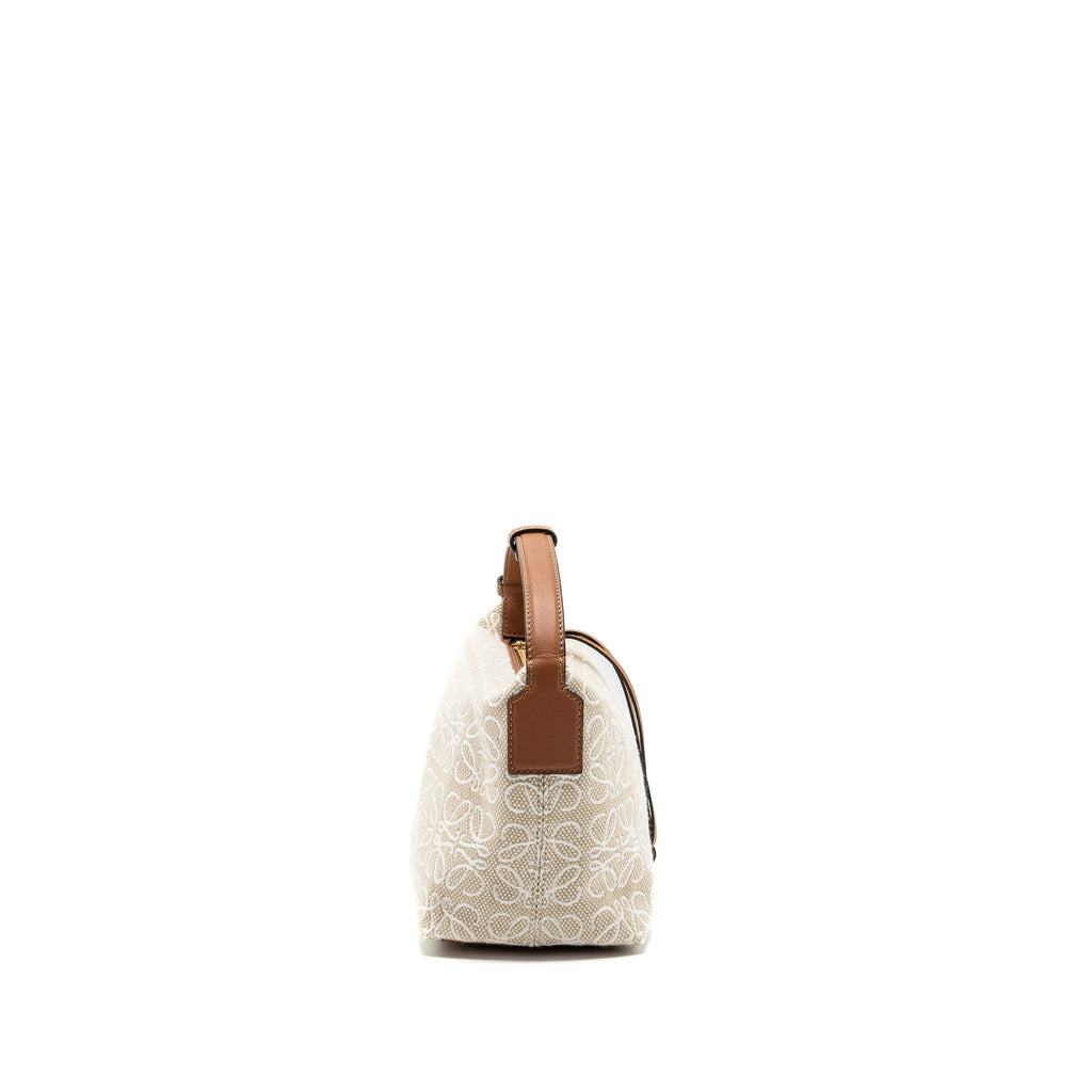 loewe-small-cubi-bag-anagram-jacquard-canvas-calfskin-leather-beige-tan-ghw