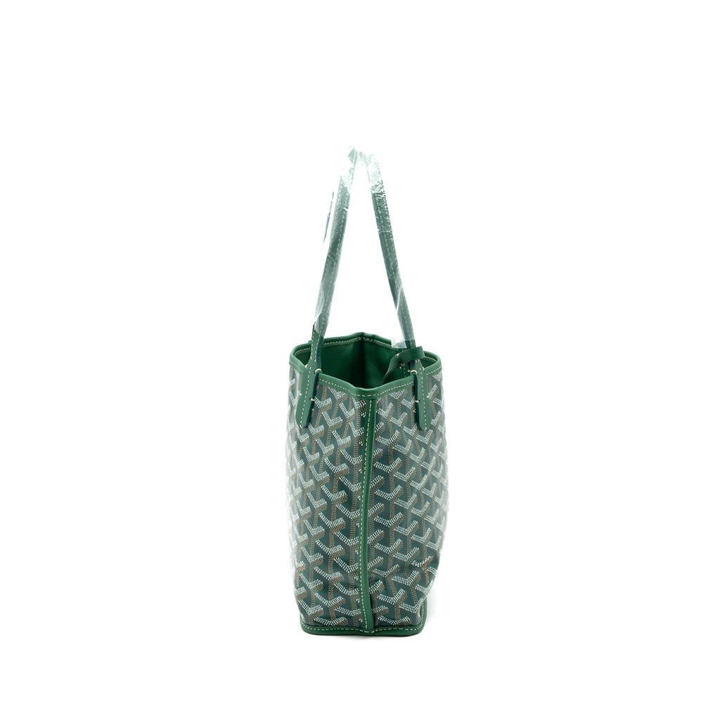goyard-mini-anjou-tote-bag-canvas-calfskin-green-shw