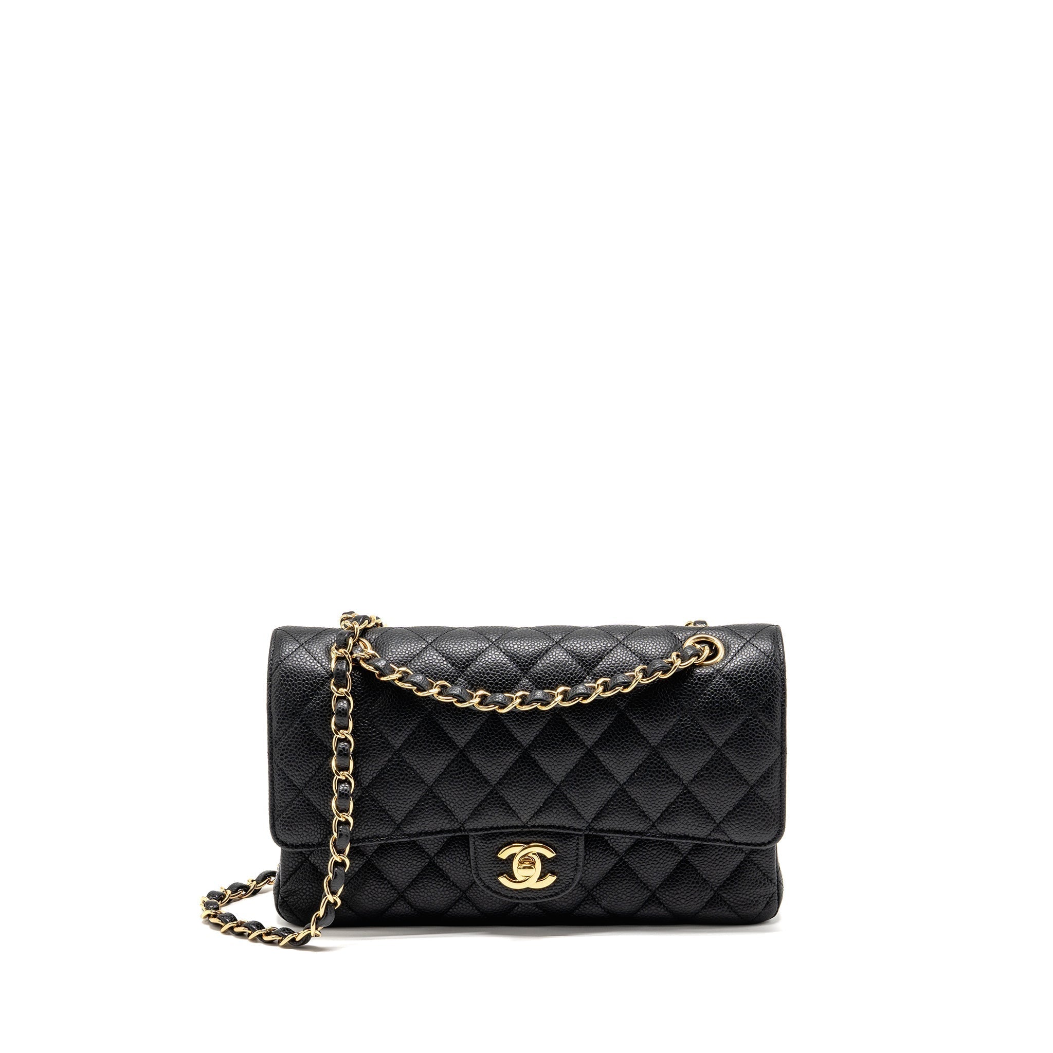 chanel-medium-classic-double-flap-bag-caviar-black-ghw-copy-3