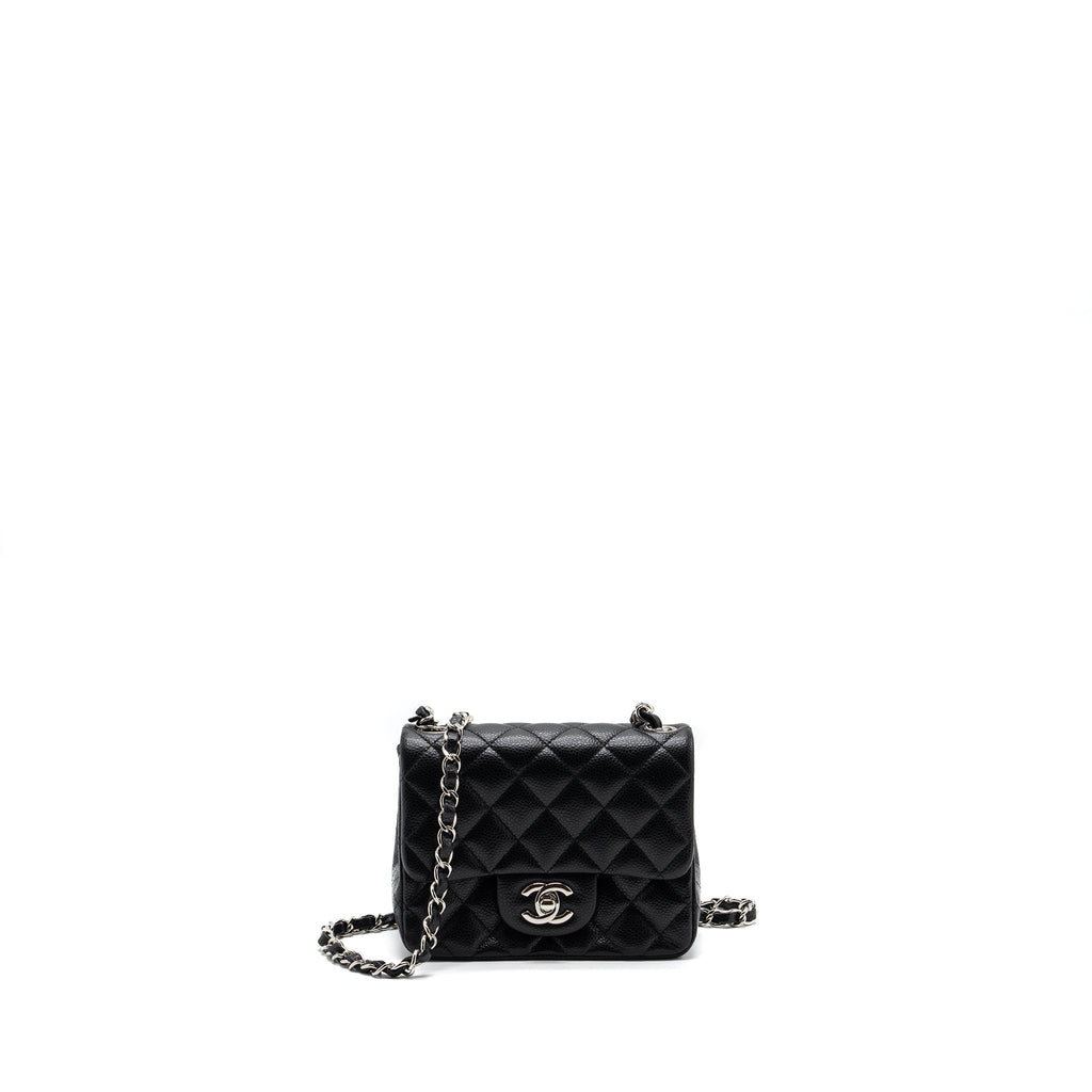 chanel-classic-mini-square-flap-bag-caviar-shw