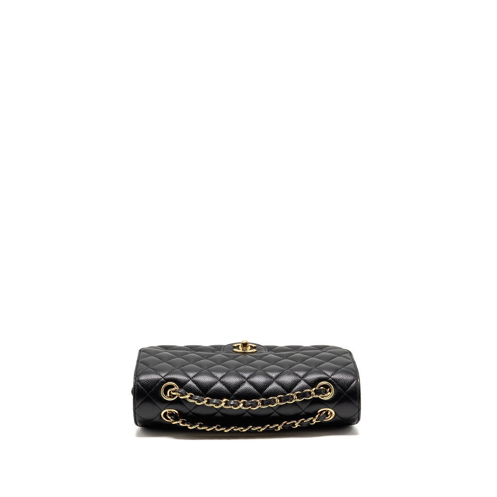 chanel-medium-classic-double-flap-bag-caviar-black-lghw