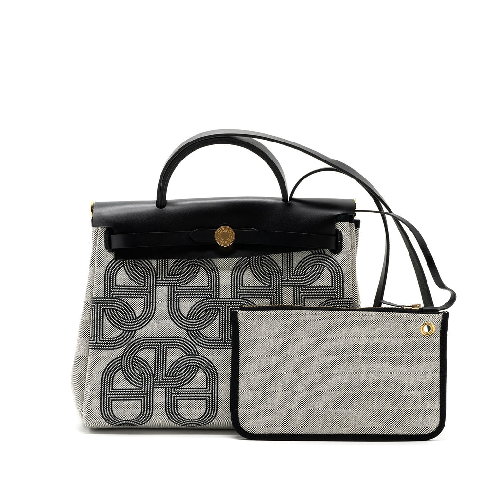 hermes-herbag-31-zip-bag-toile-h-plume-canvas-hunter-leather-black-ecru-ghw-stamp-u-1