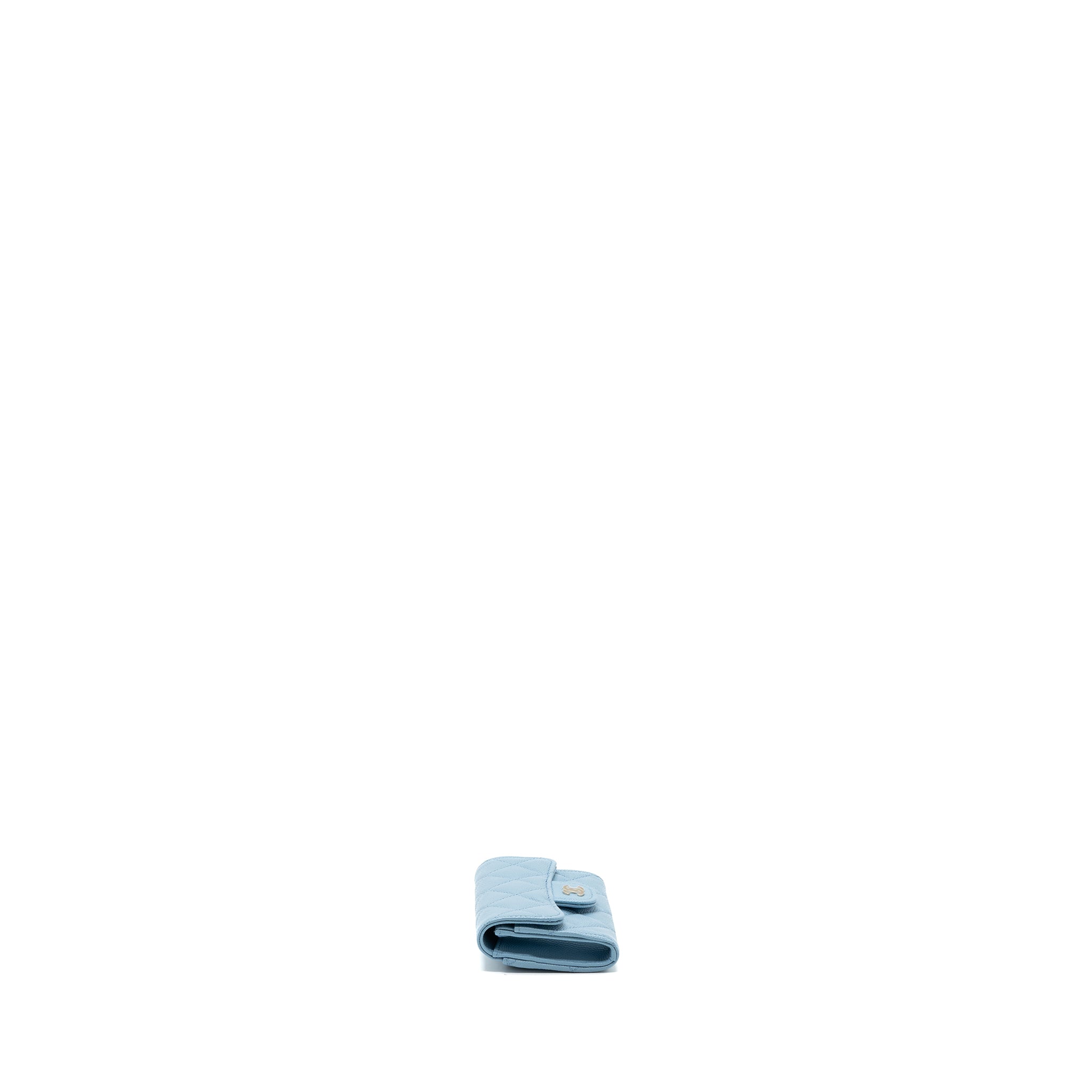 chanel-classic-flap-card-holder-caviar-blue-lghw