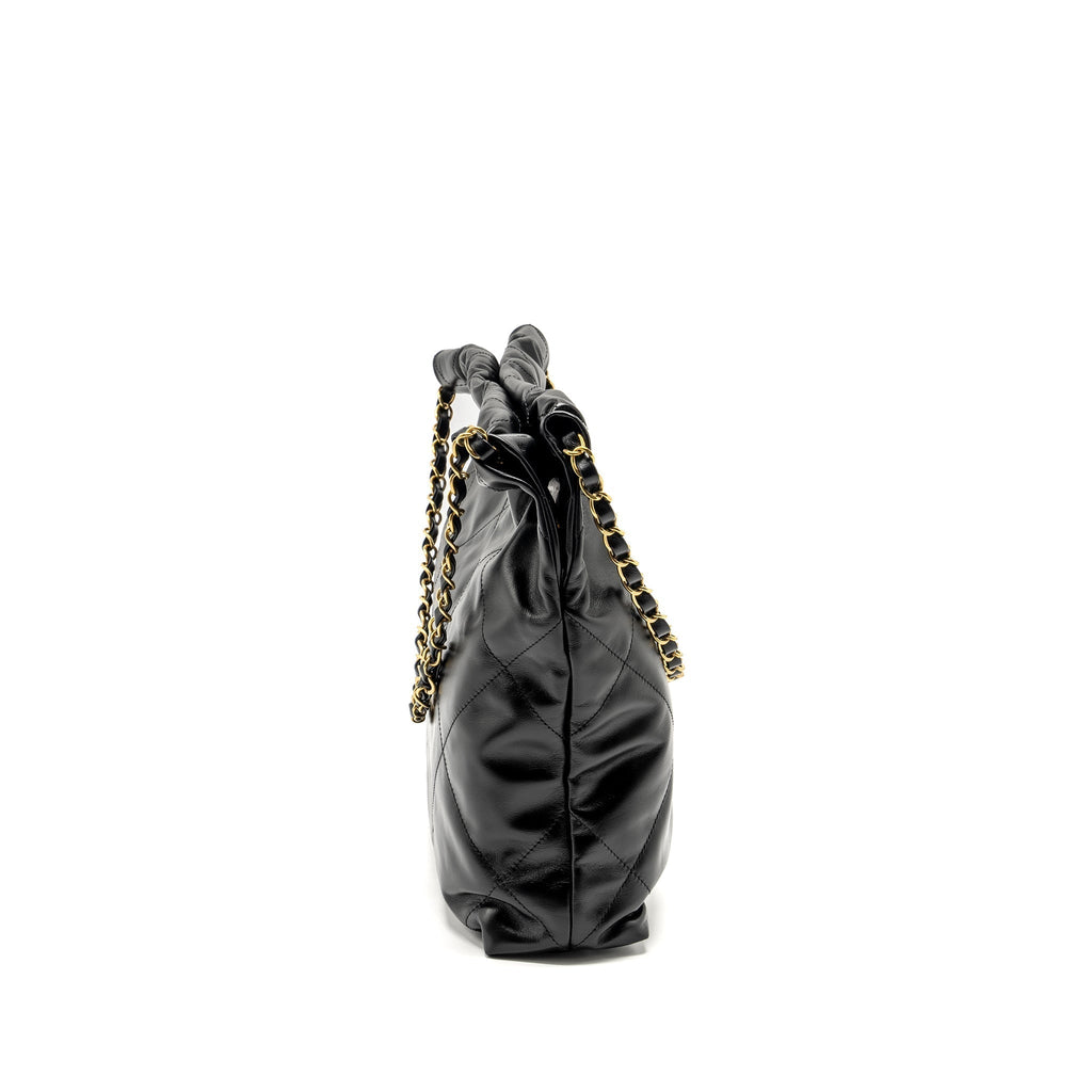 chanel-small-22-bag-shiny-calfskin-black-ghw-microchip-copy-1
