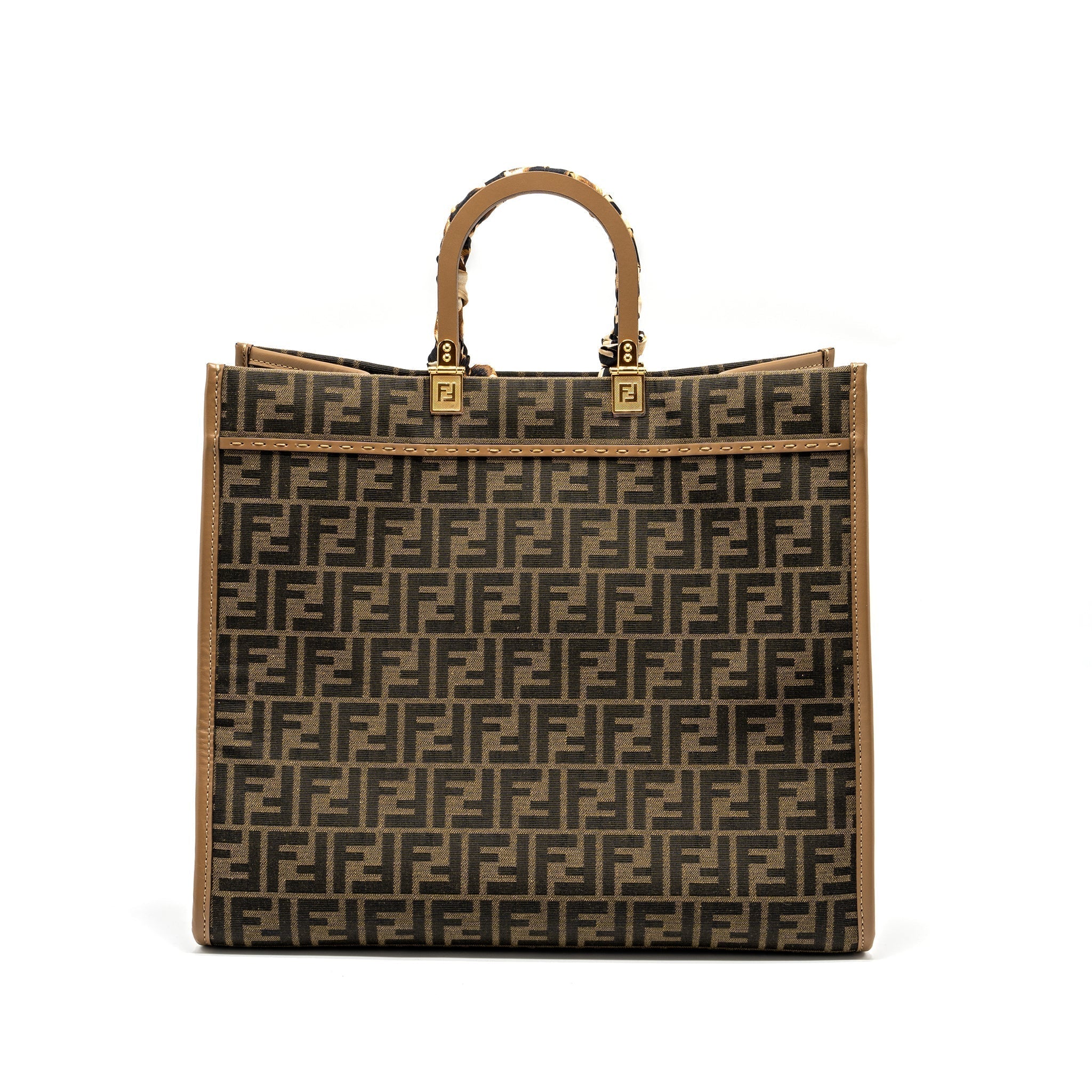 fendi-sunshine-large-tote-shopper-ff-jacquard-fabric-brown-ghw