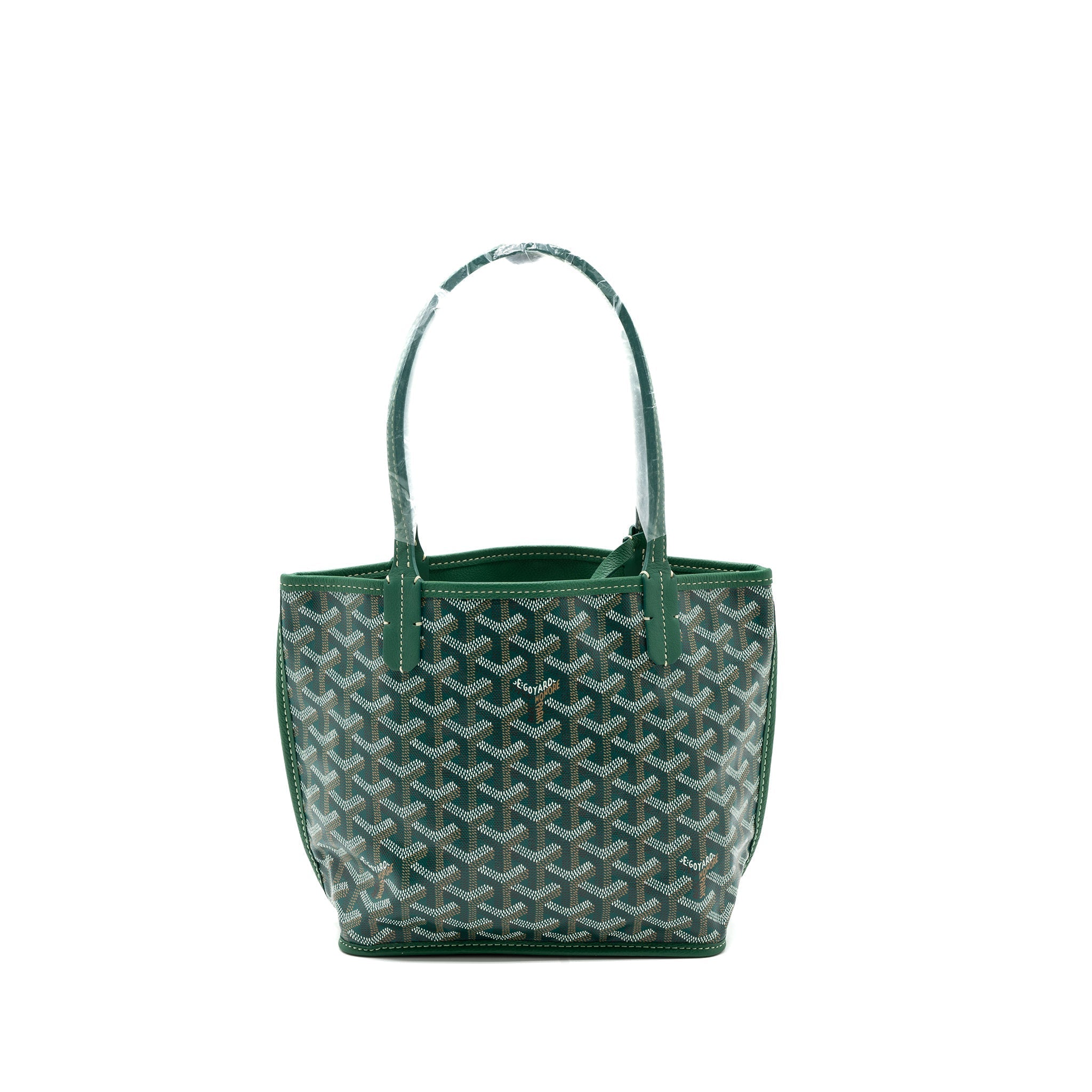 goyard-mini-anjou-tote-bag-canvas-calfskin-green-shw