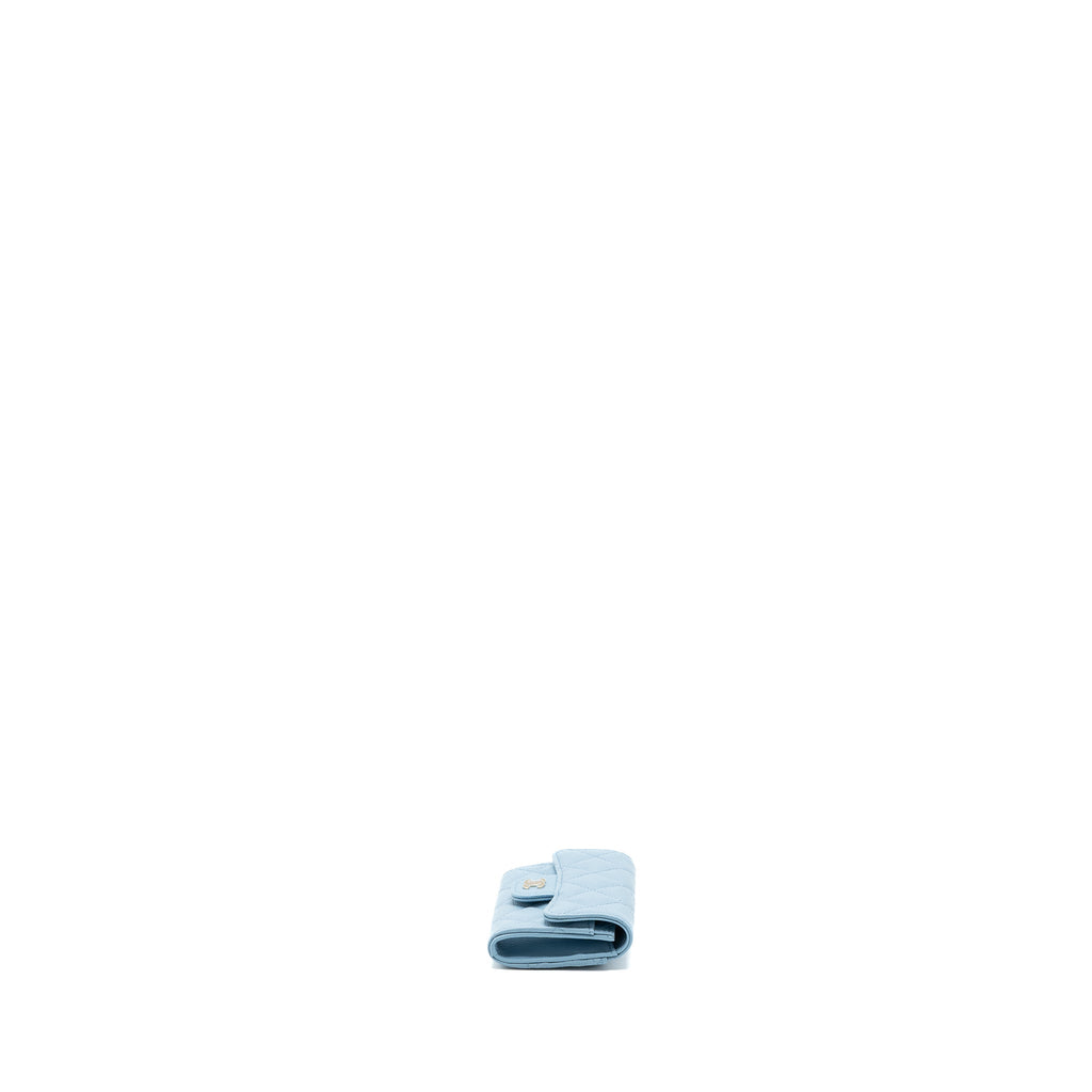 chanel-classic-flap-card-holder-caviar-blue-lghw