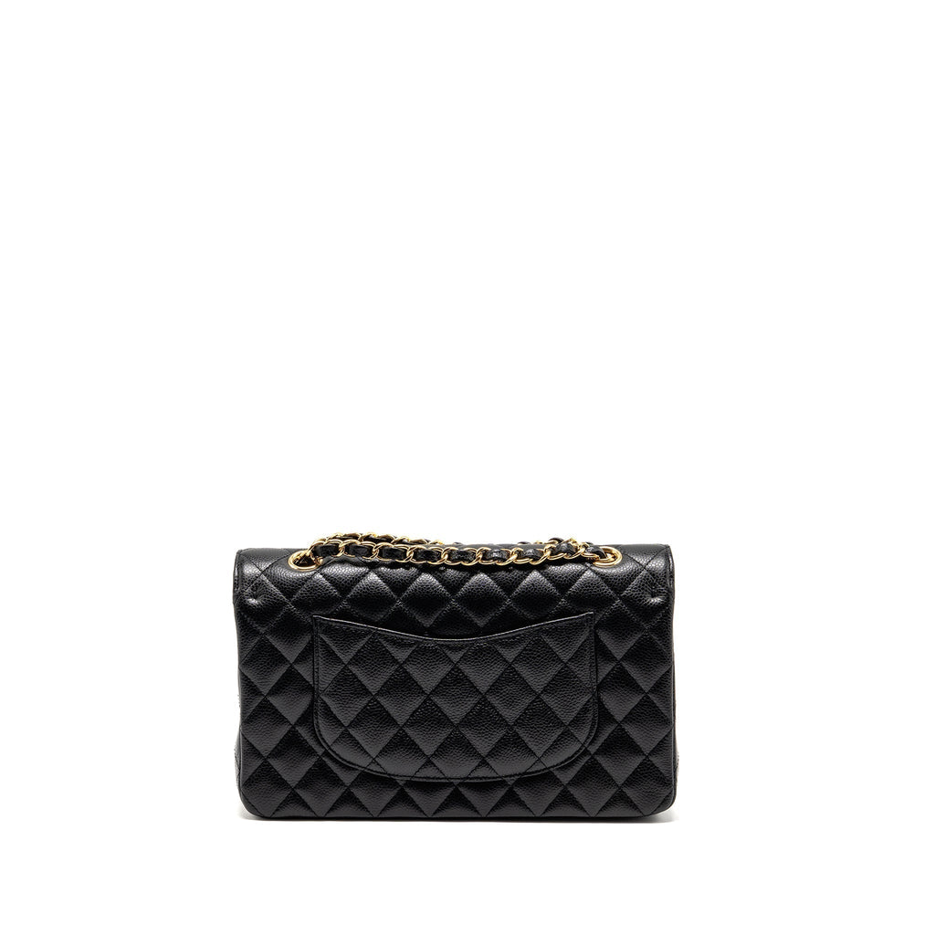 chanel-medium-classic-double-flap-bag-caviar-black-lghw