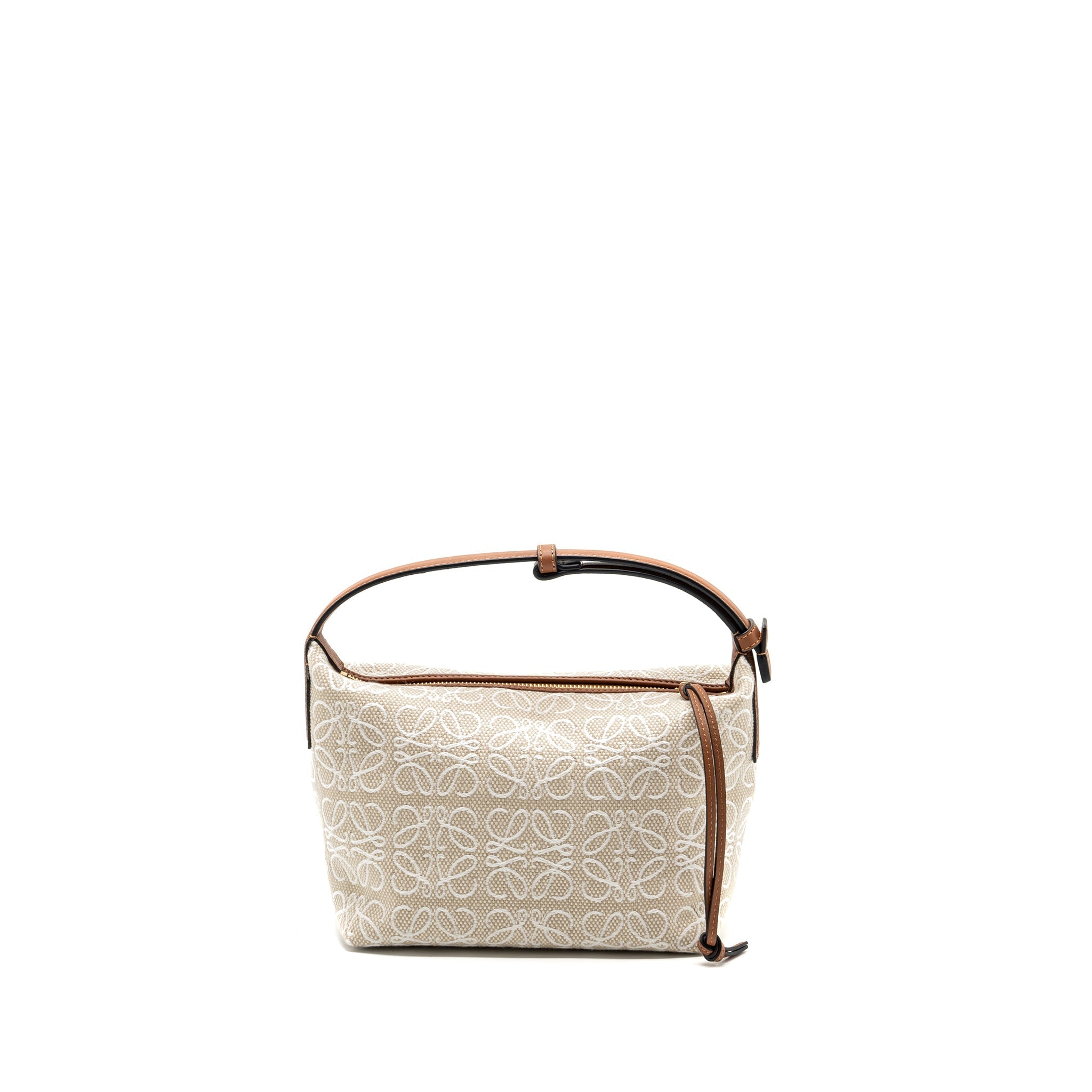 loewe-small-cubi-bag-anagram-jacquard-canvas-calfskin-leather-beige-tan-ghw