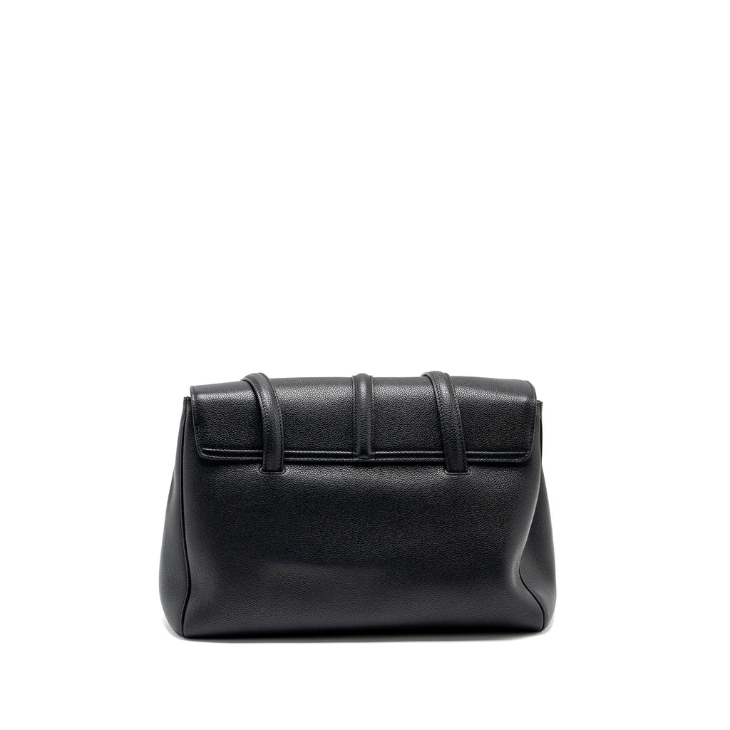 celine-medium-soft-16-bag-grained-calfskin-black-ghw