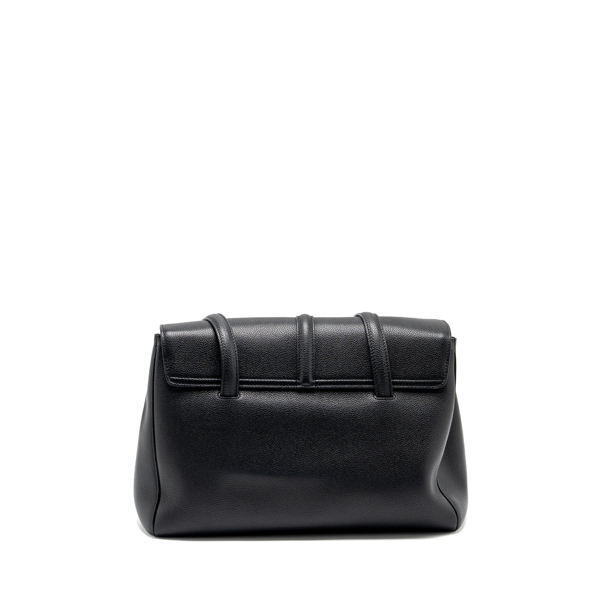 celine-medium-soft-16-bag-grained-calfskin-black-ghw