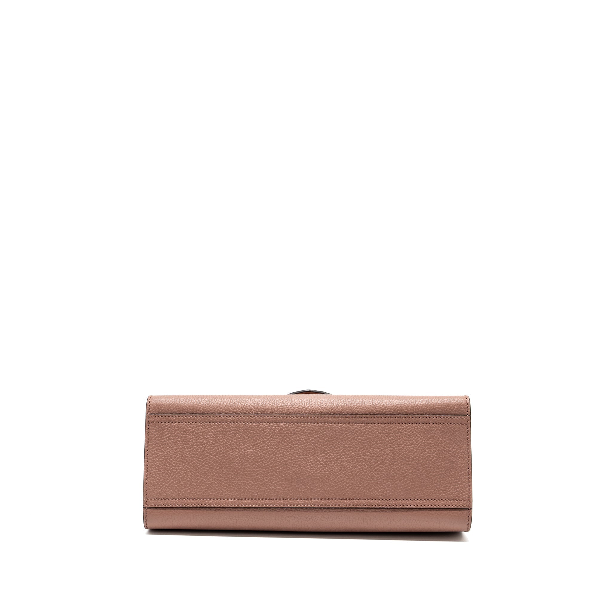 gucci-top-handle-flap-bag-calfskin-dark-pink-ghw