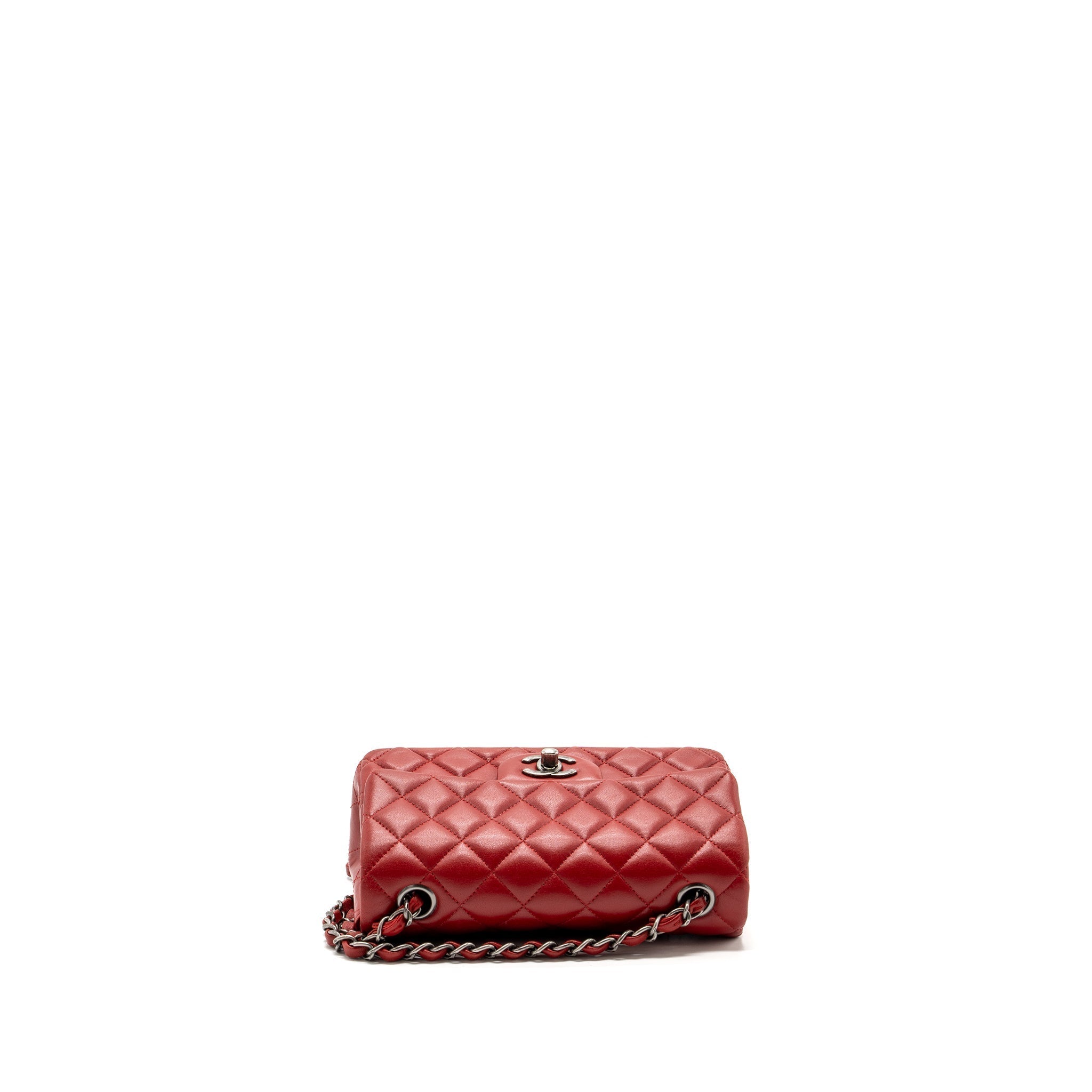 chanel-classic-mini-rectangular-flap-bag-lambskin-red-ruthenium-hardware