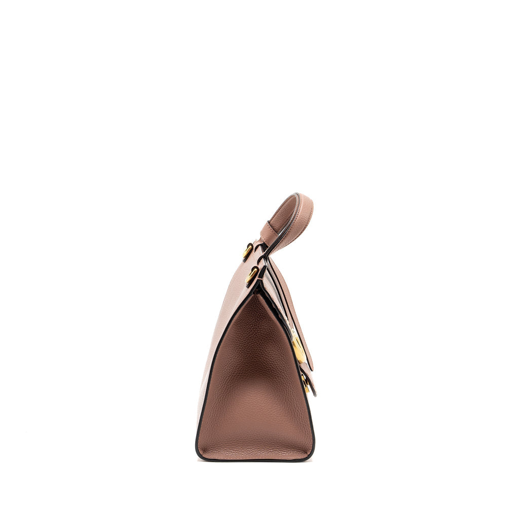 gucci-top-handle-flap-bag-calfskin-dark-pink-ghw