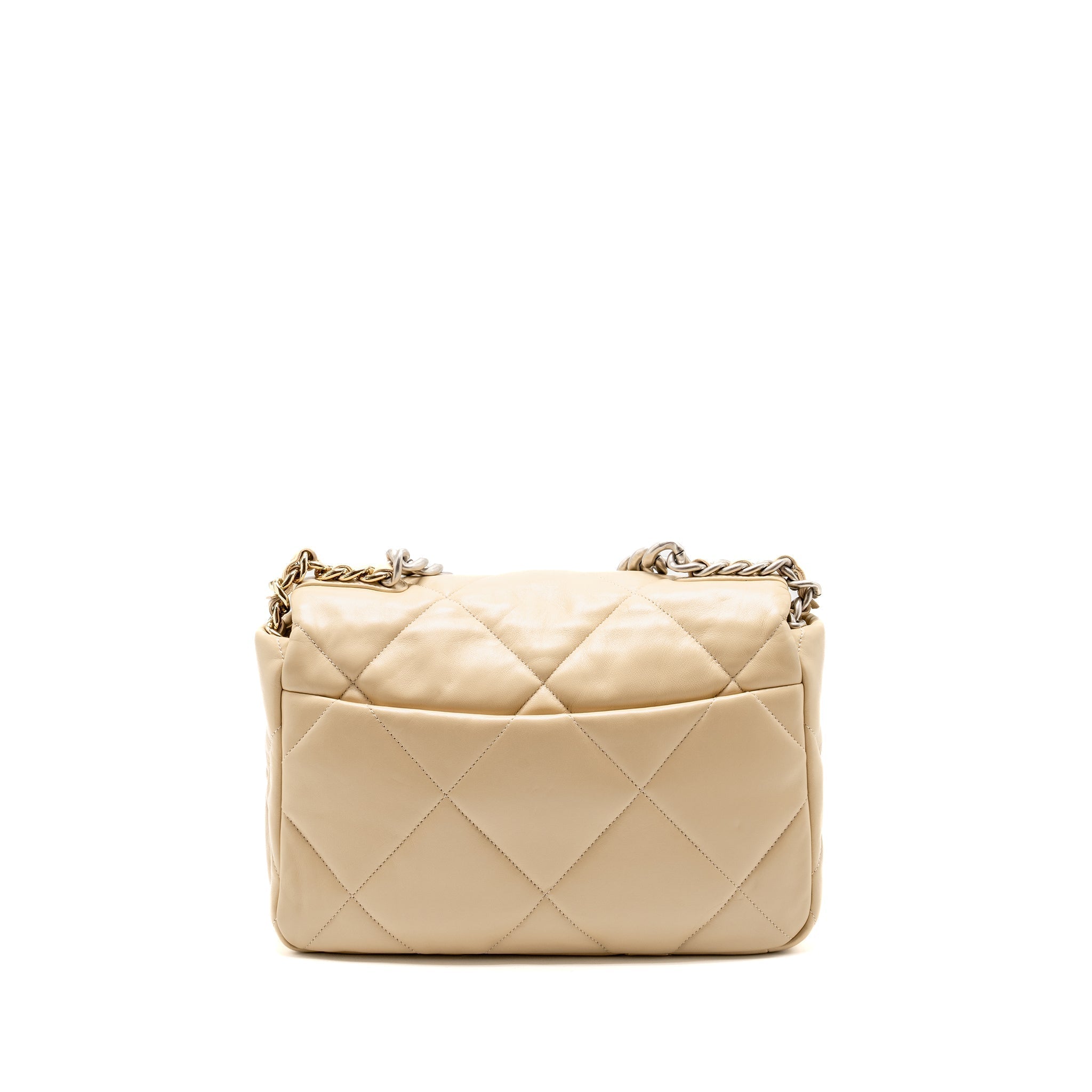 chanel-large-19-bag-lambskin-light-beige-multicolour-hardware-microchip-copy