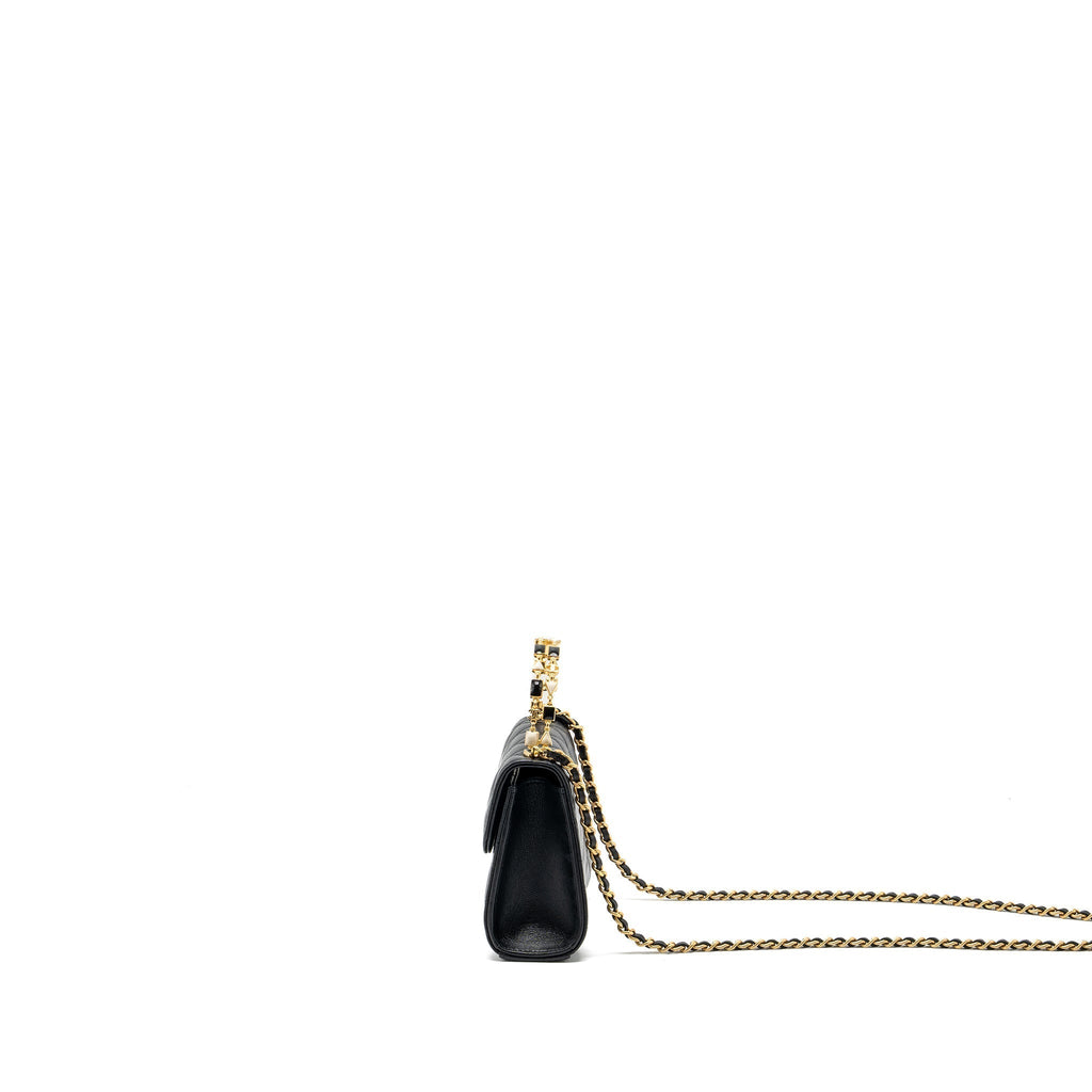 chanel-22b-enamel-top-handle-mini-flap-bag-lambskin-black-ghw-microchip-copy