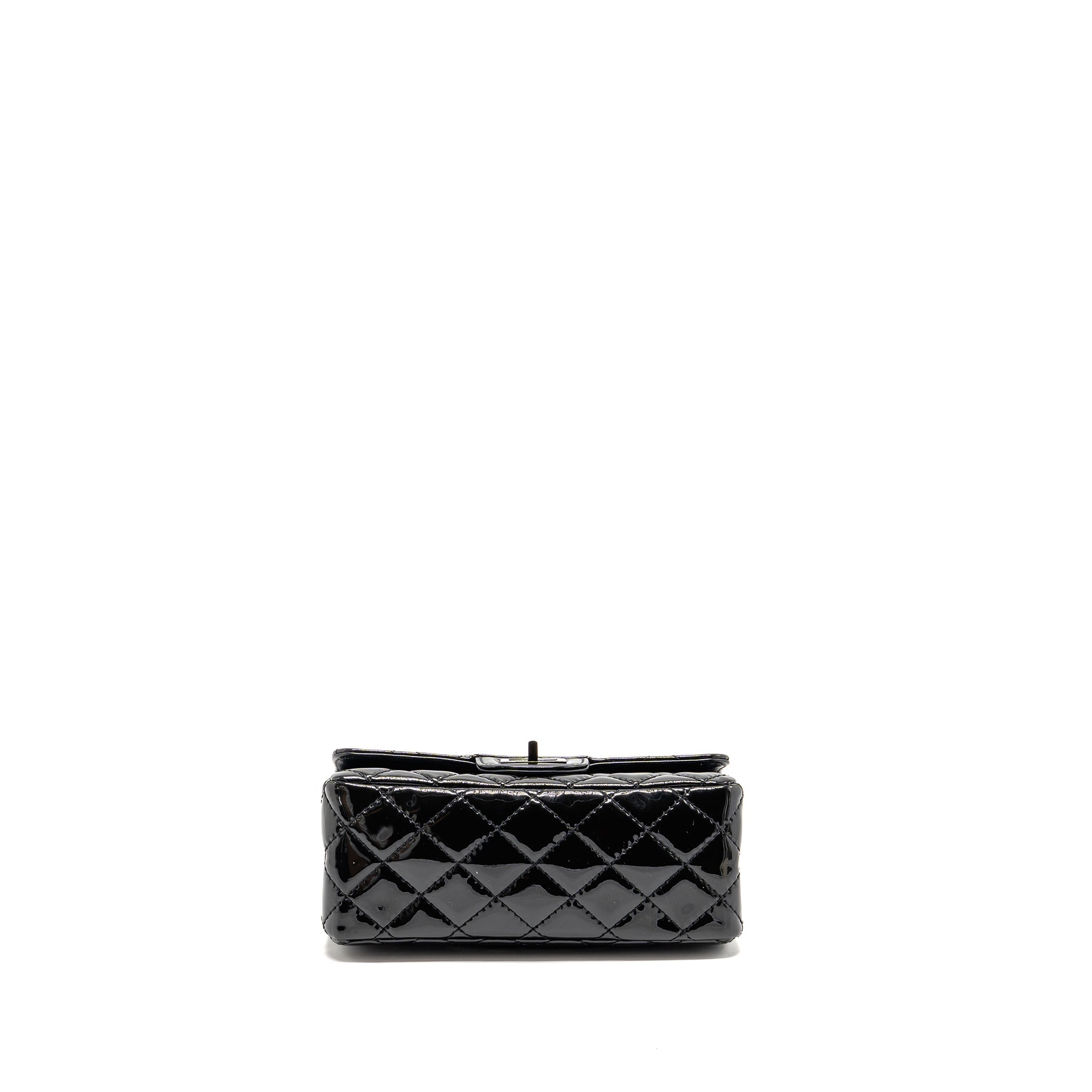 chanel-mini-2-55-reissue-patent-so-black-copy