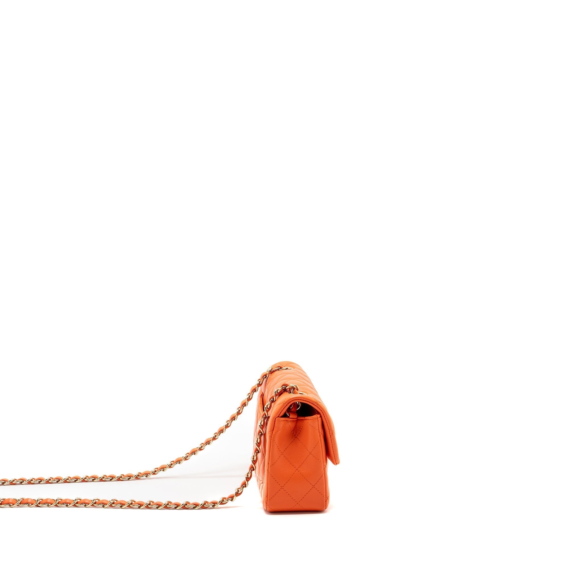 chanel-mini-rectangular-flap-bag-lambskin-orange-pink-shw