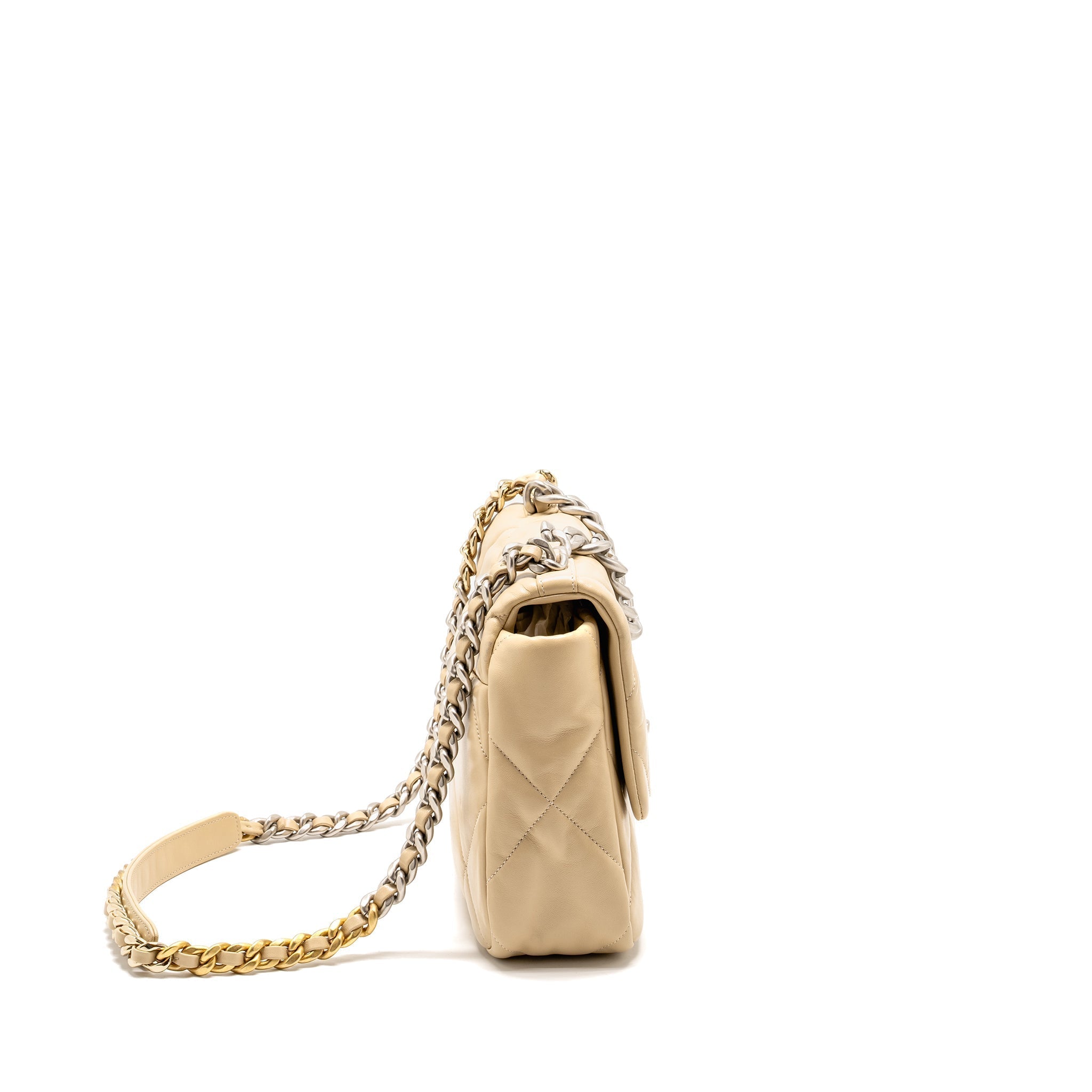 chanel-large-19-bag-lambskin-light-beige-multicolour-hardware-microchip-copy